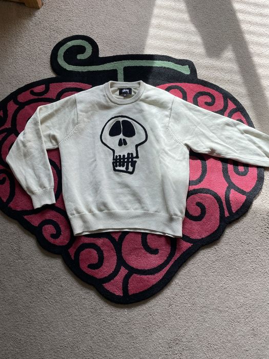 Stussy Stussy Skull Knit Sweater | Grailed