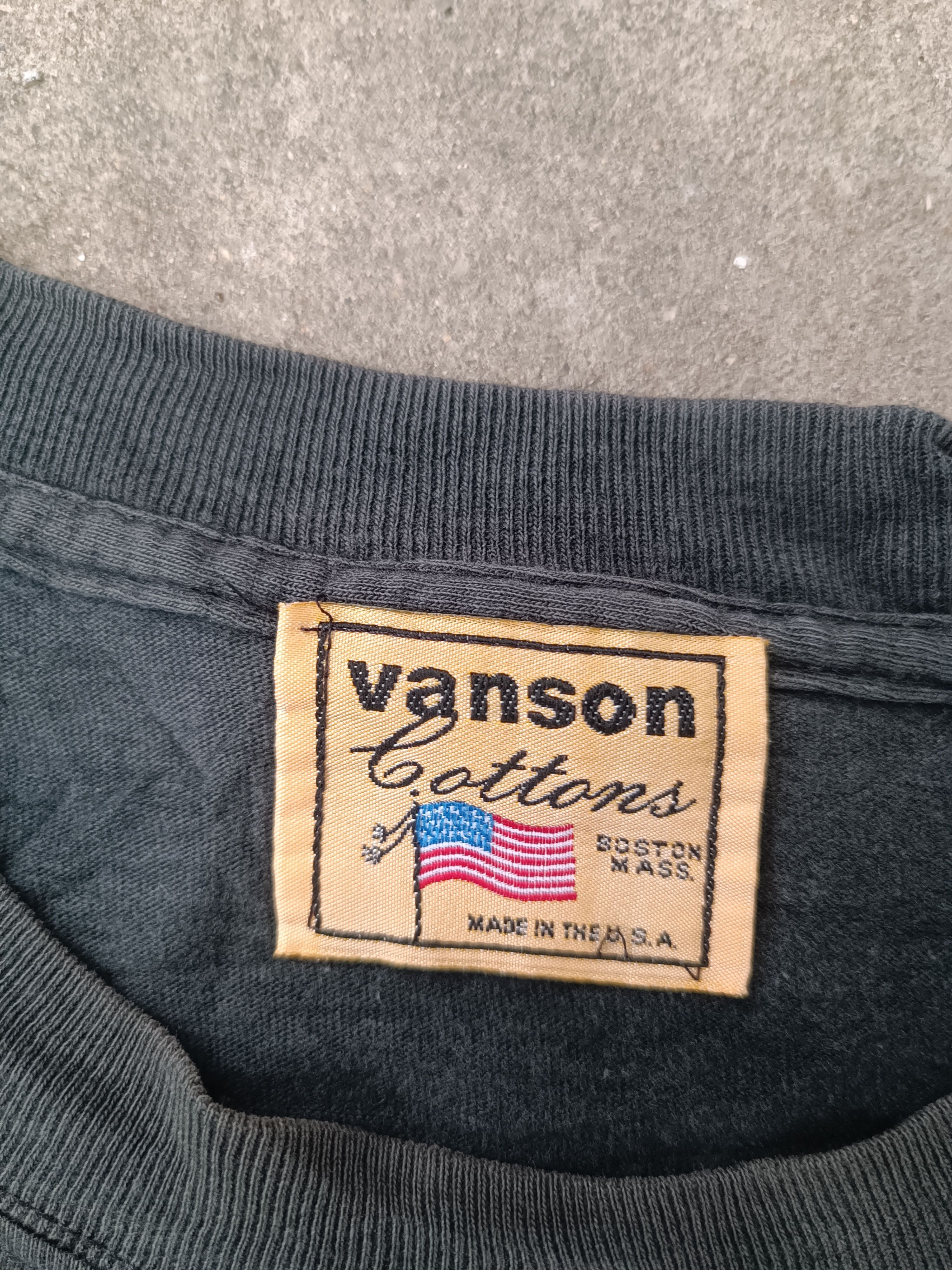 Vanson Leathers vintage t shirt vanson leathers Size US L / EU 52-54 / 3 - 5 Thumbnail