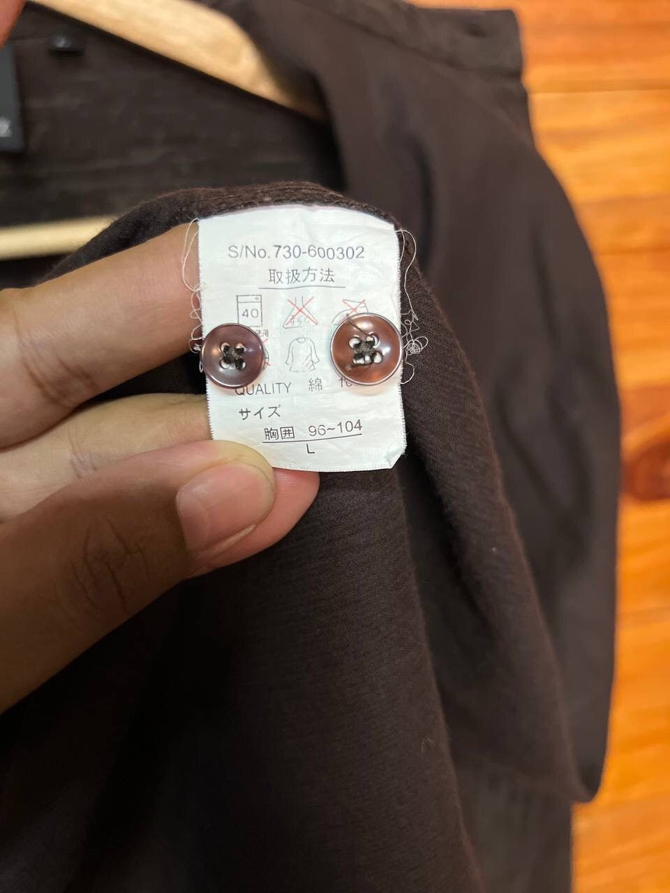 Japanese Brand EX SHIRT BUTTON UP NICE DESIGN Size US L / EU 52-54 / 3 - 12 Thumbnail