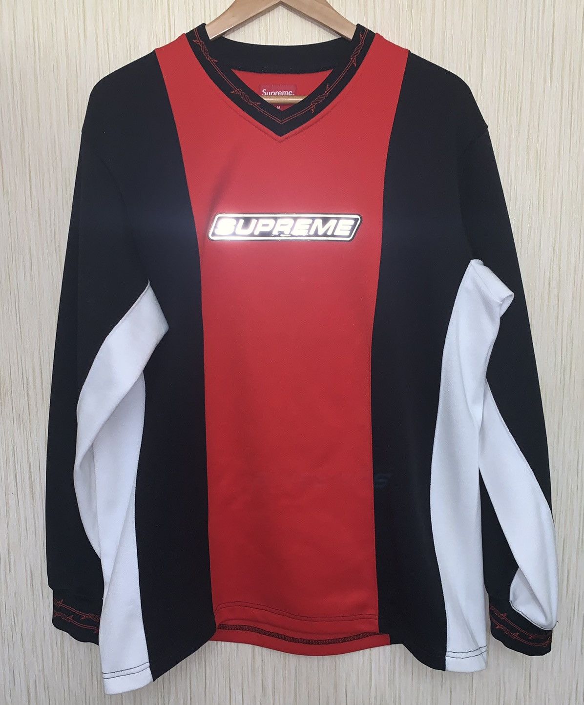 Supreme Rare Supreme barbed wire moto jersey SS19 | Grailed