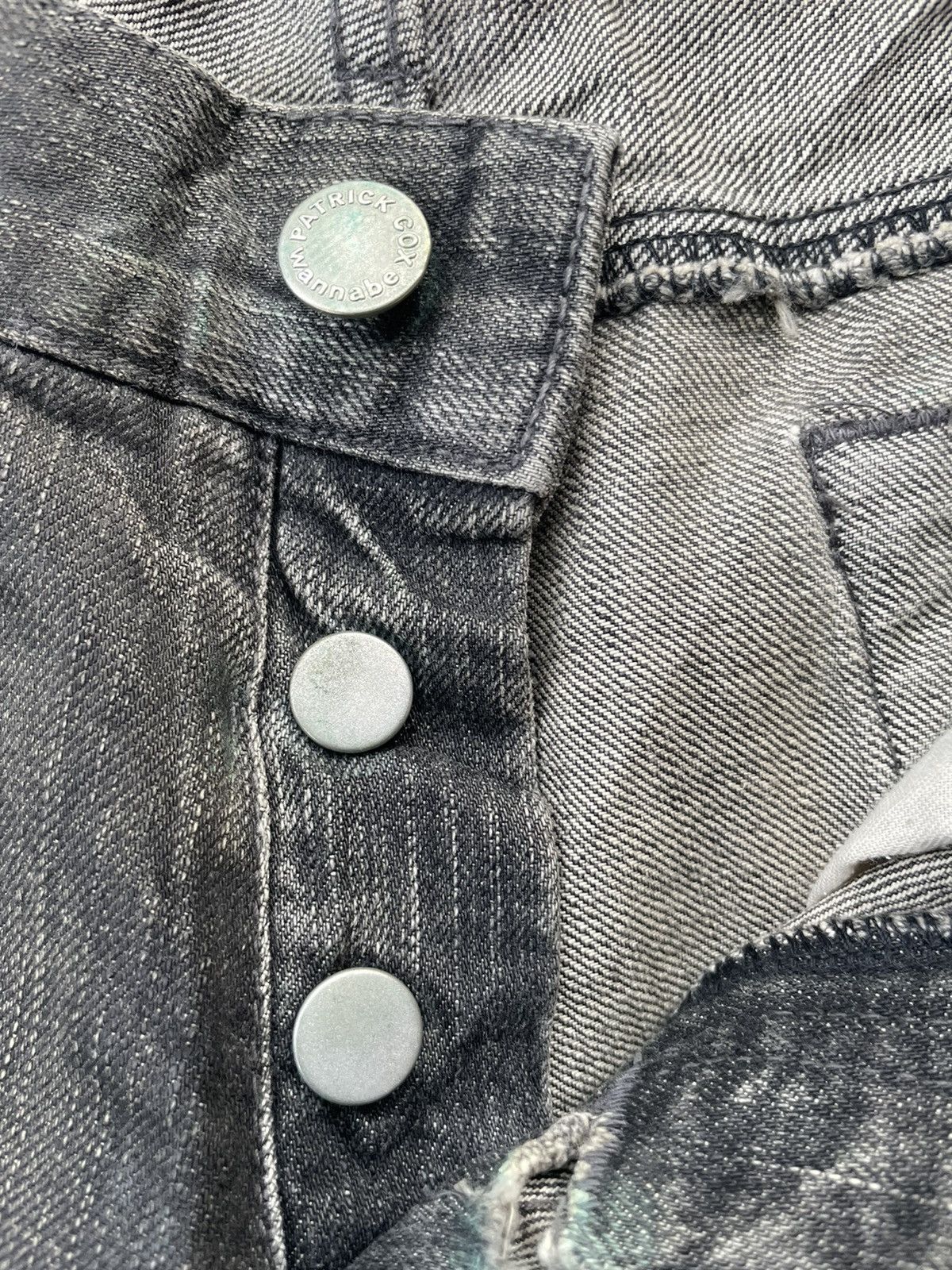 Patrick Cox Patrick Cox Wannabe Aging Wash Black Denim Size US 32 / EU 48 - 19 Thumbnail