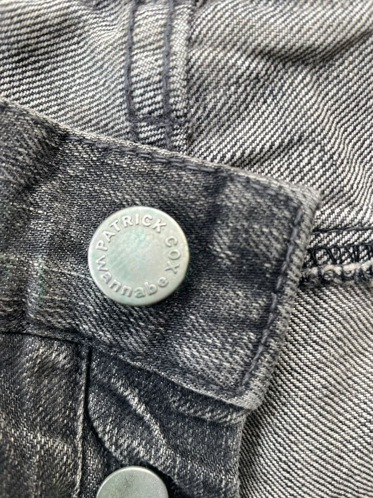 Patrick Cox Patrick Cox Wannabe Aging Wash Black Denim Size US 32 / EU 48 - 18 Thumbnail