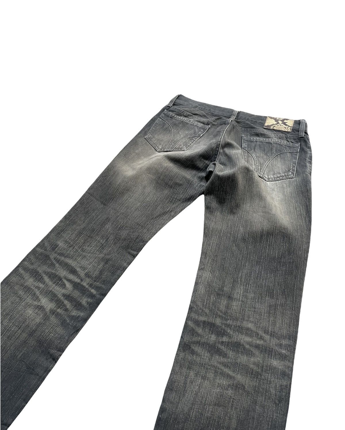 Patrick Cox Patrick Cox Wannabe Aging Wash Black Denim Size US 32 / EU 48 - 10 Thumbnail