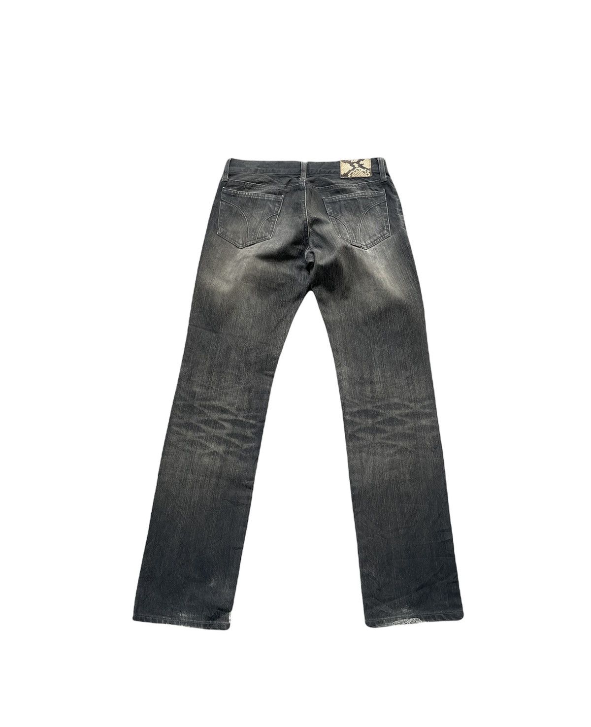 Patrick Cox Patrick Cox Wannabe Aging Wash Black Denim Size US 32 / EU 48 - 8 Thumbnail