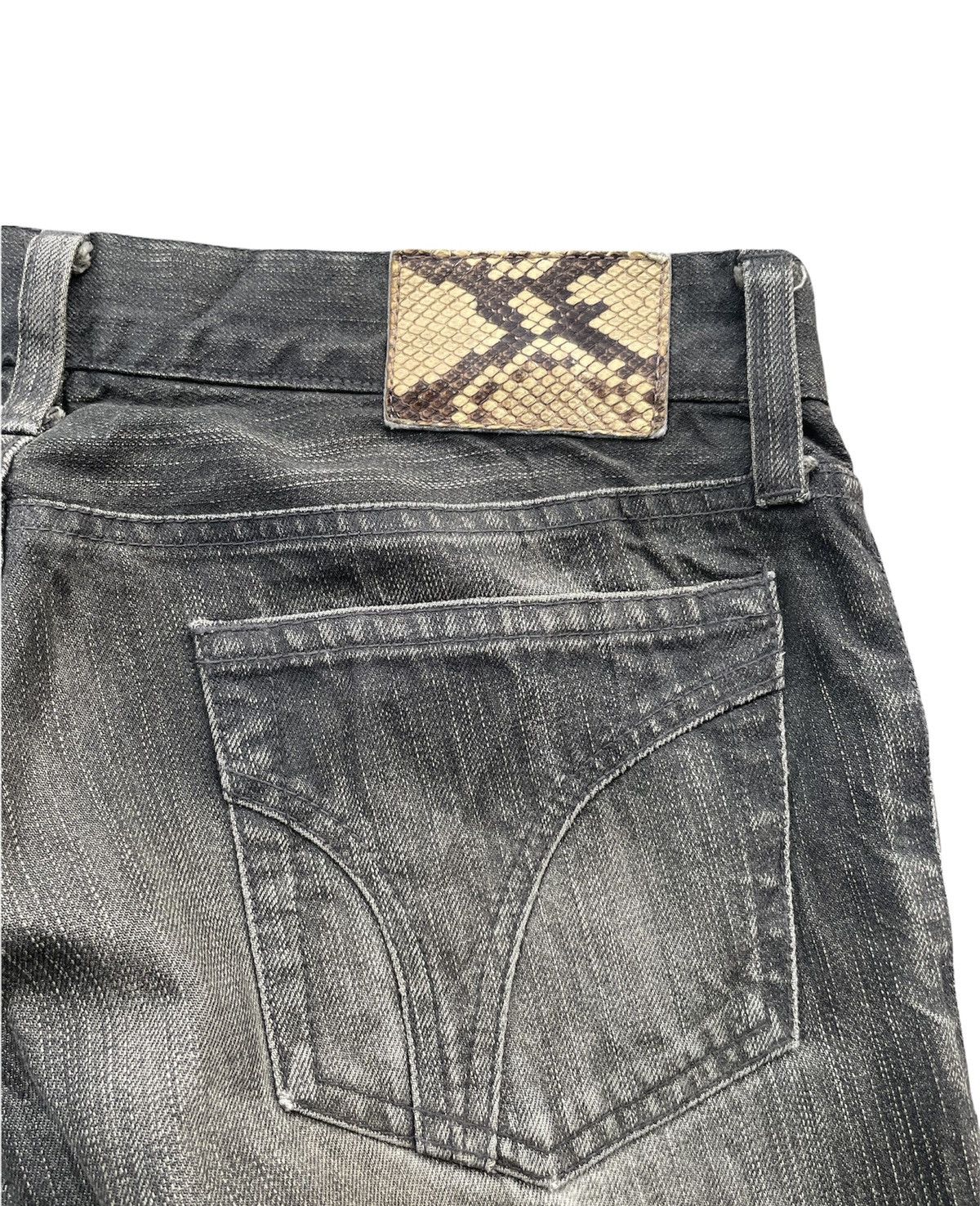 Patrick Cox Patrick Cox Wannabe Aging Wash Black Denim Size US 32 / EU 48 - 12 Thumbnail
