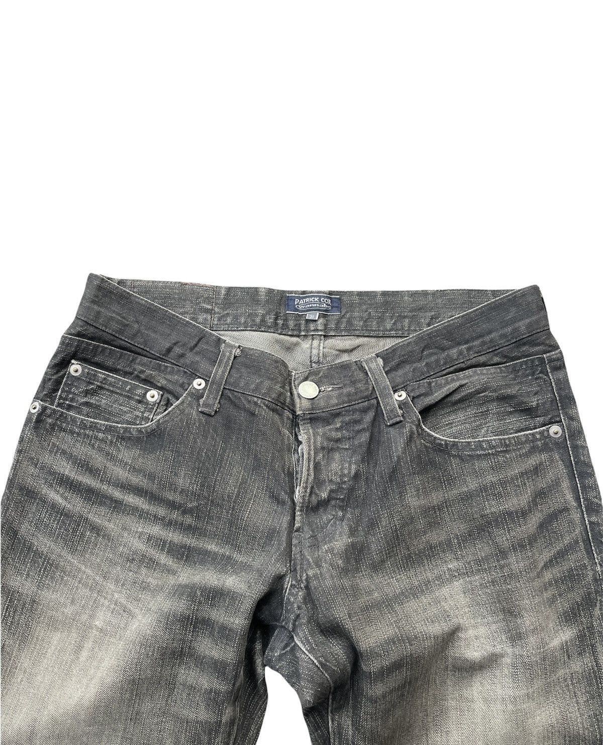 Patrick Cox Patrick Cox Wannabe Aging Wash Black Denim Size US 32 / EU 48 - 6 Thumbnail