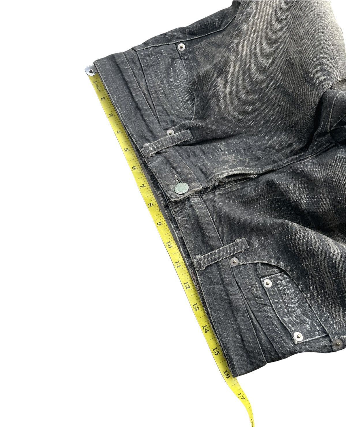 Patrick Cox Patrick Cox Wannabe Aging Wash Black Denim Size US 32 / EU 48 - 2 Thumbnail