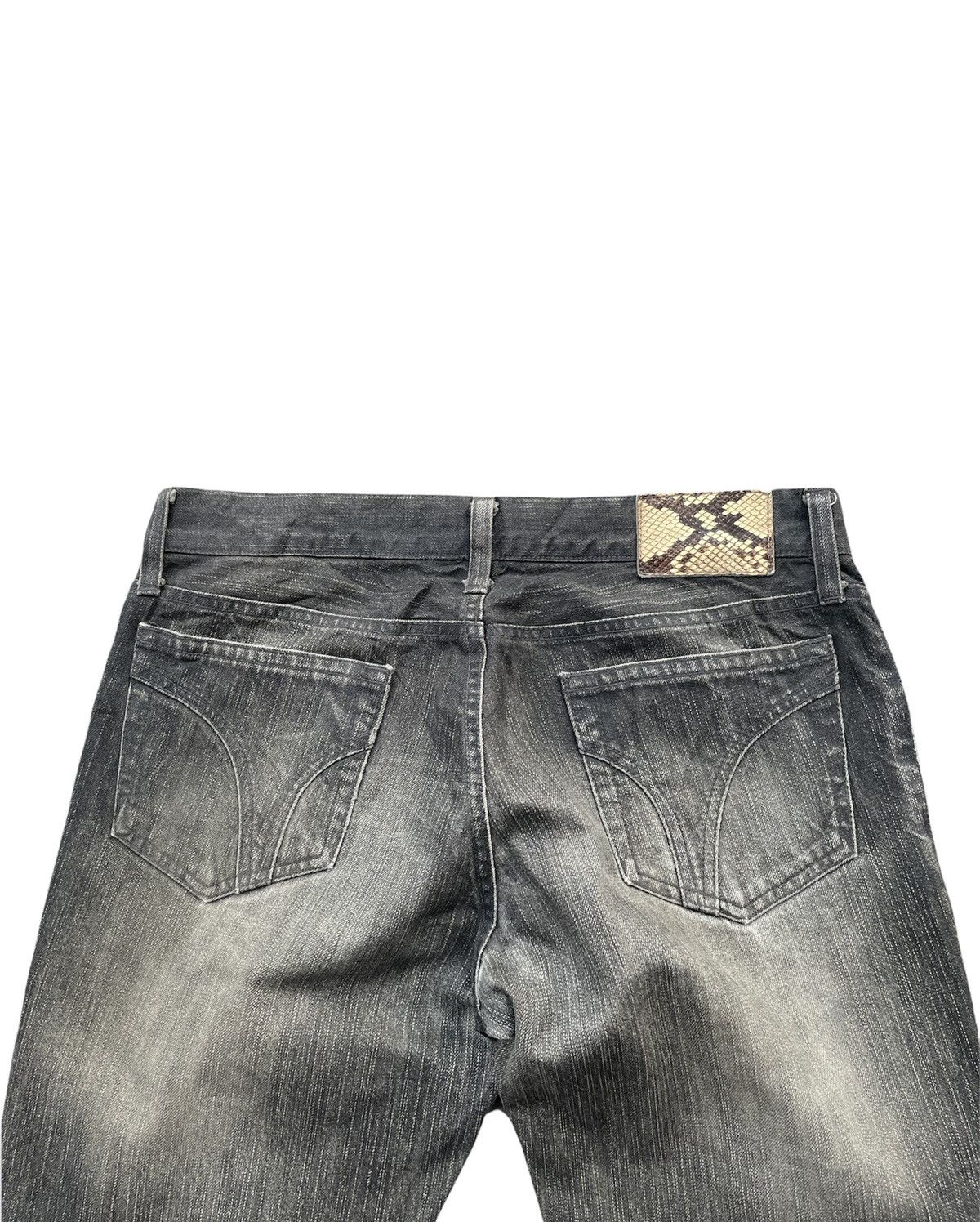 Patrick Cox Patrick Cox Wannabe Aging Wash Black Denim Size US 32 / EU 48 - 11 Thumbnail