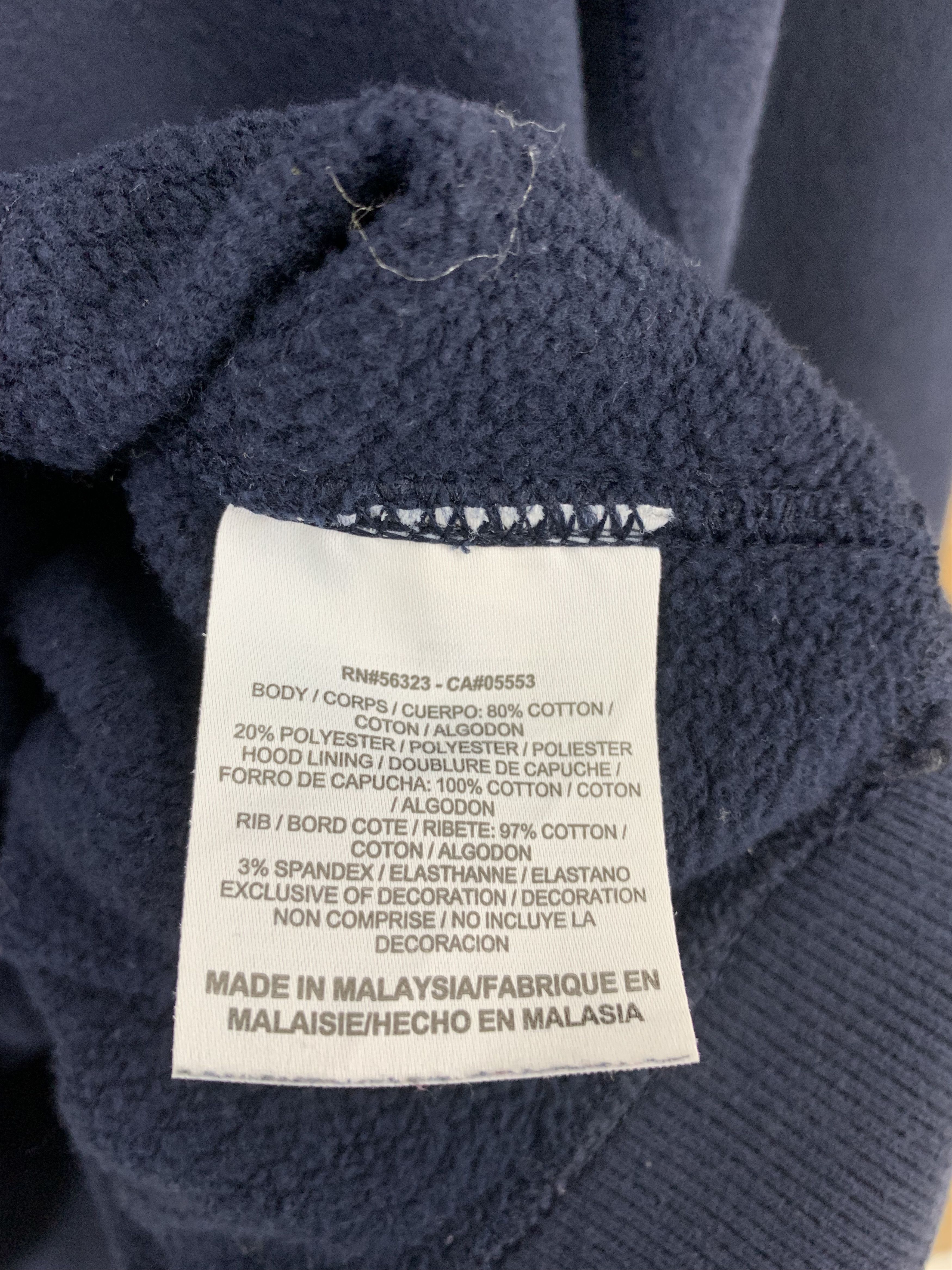Japanese Brand Hoodies Nike Center Dark Blue Vintage Embrioded Crewneck Size US S / EU 44-46 / 1 - 13 Thumbnail