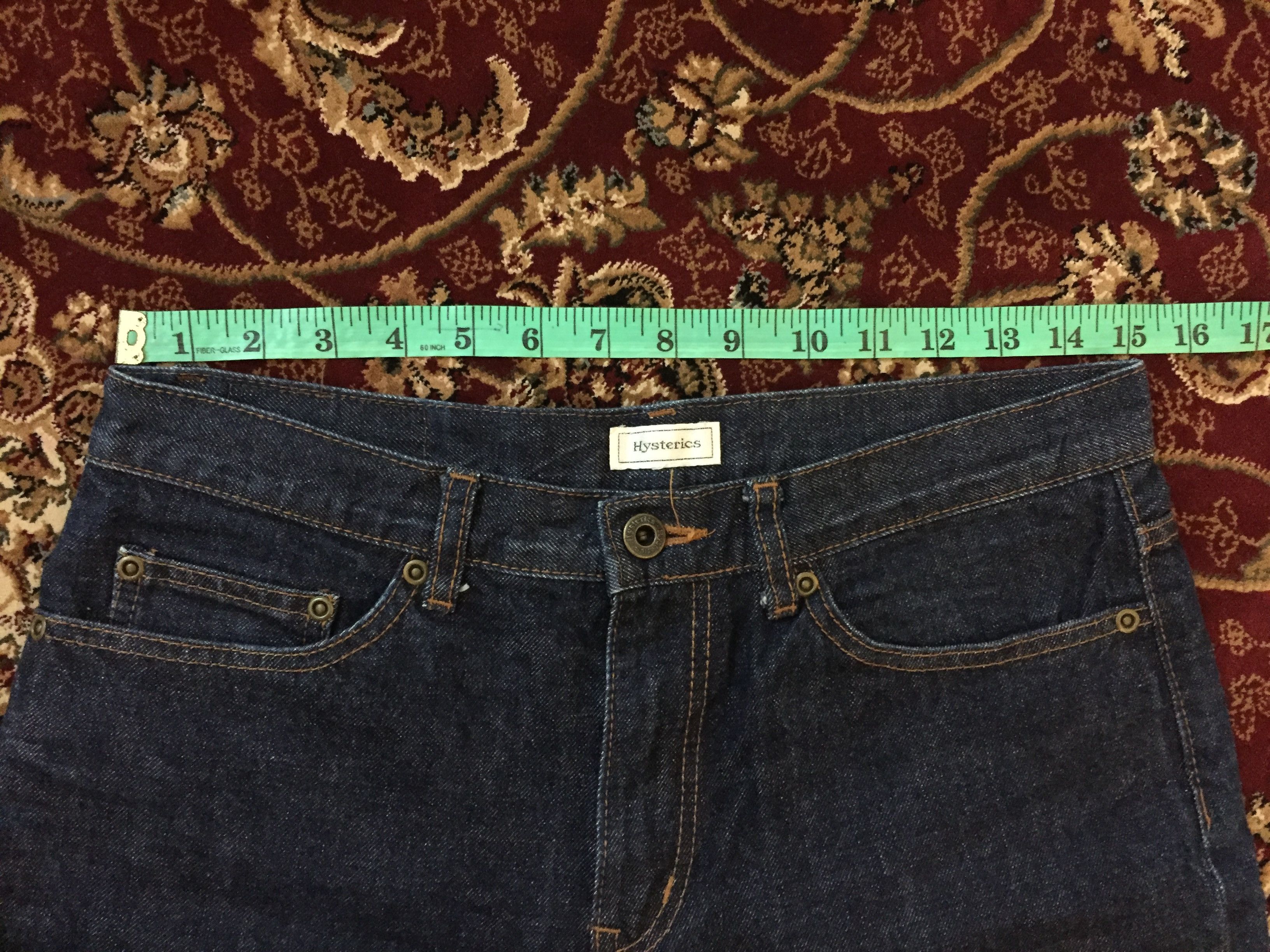 Hysteric Glamour 90's HG indigo denim Size US 30 / EU 46 - 8 Thumbnail