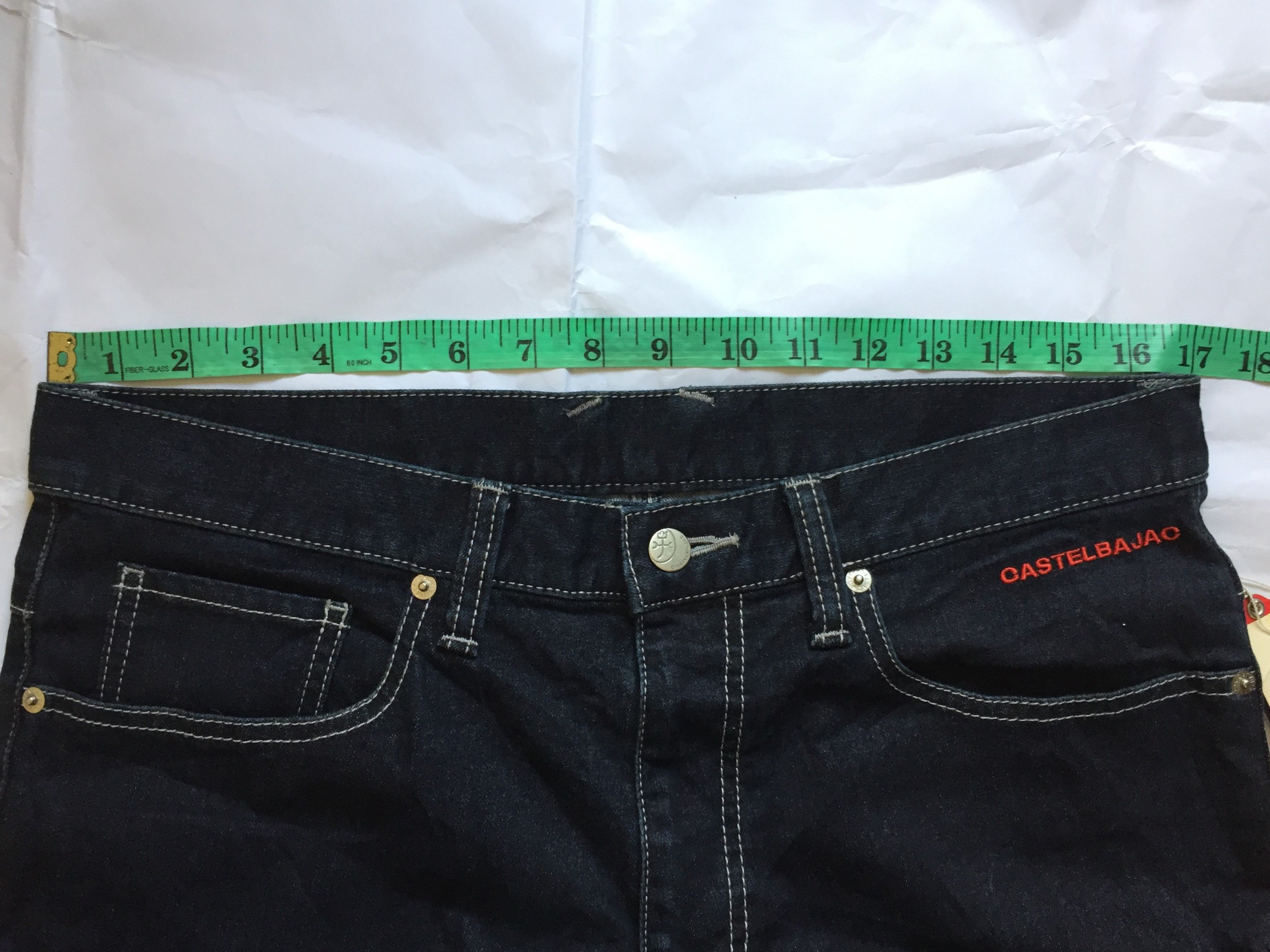 Iceberg × Jean Charles De Castelbajac × Vintage 1990s Castelbajac rainbow chain stitch pants Size US 34 / EU 50 - 14 Thumbnail