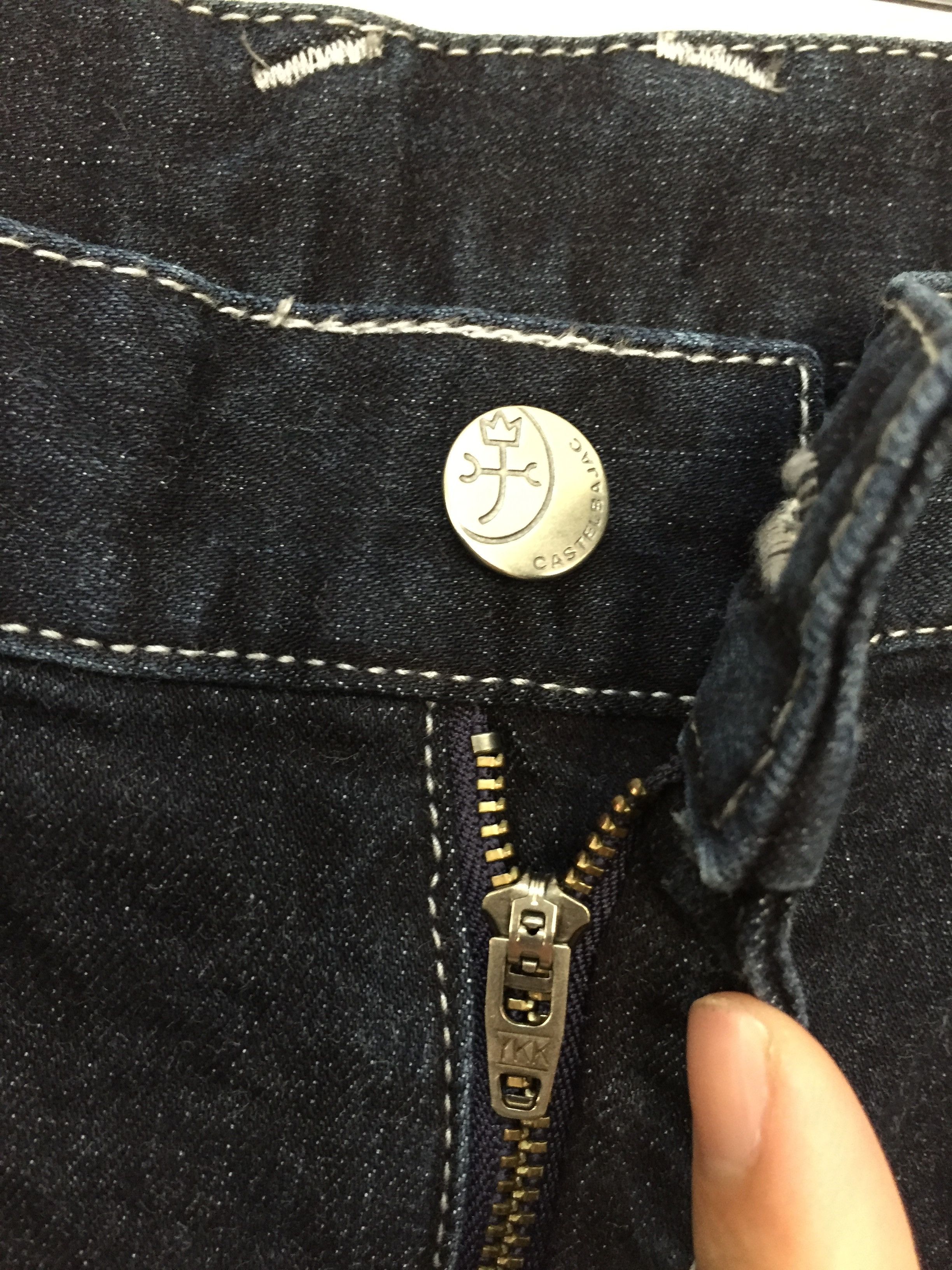 Iceberg × Jean Charles De Castelbajac × Vintage 1990s Castelbajac rainbow chain stitch pants Size US 34 / EU 50 - 11 Thumbnail