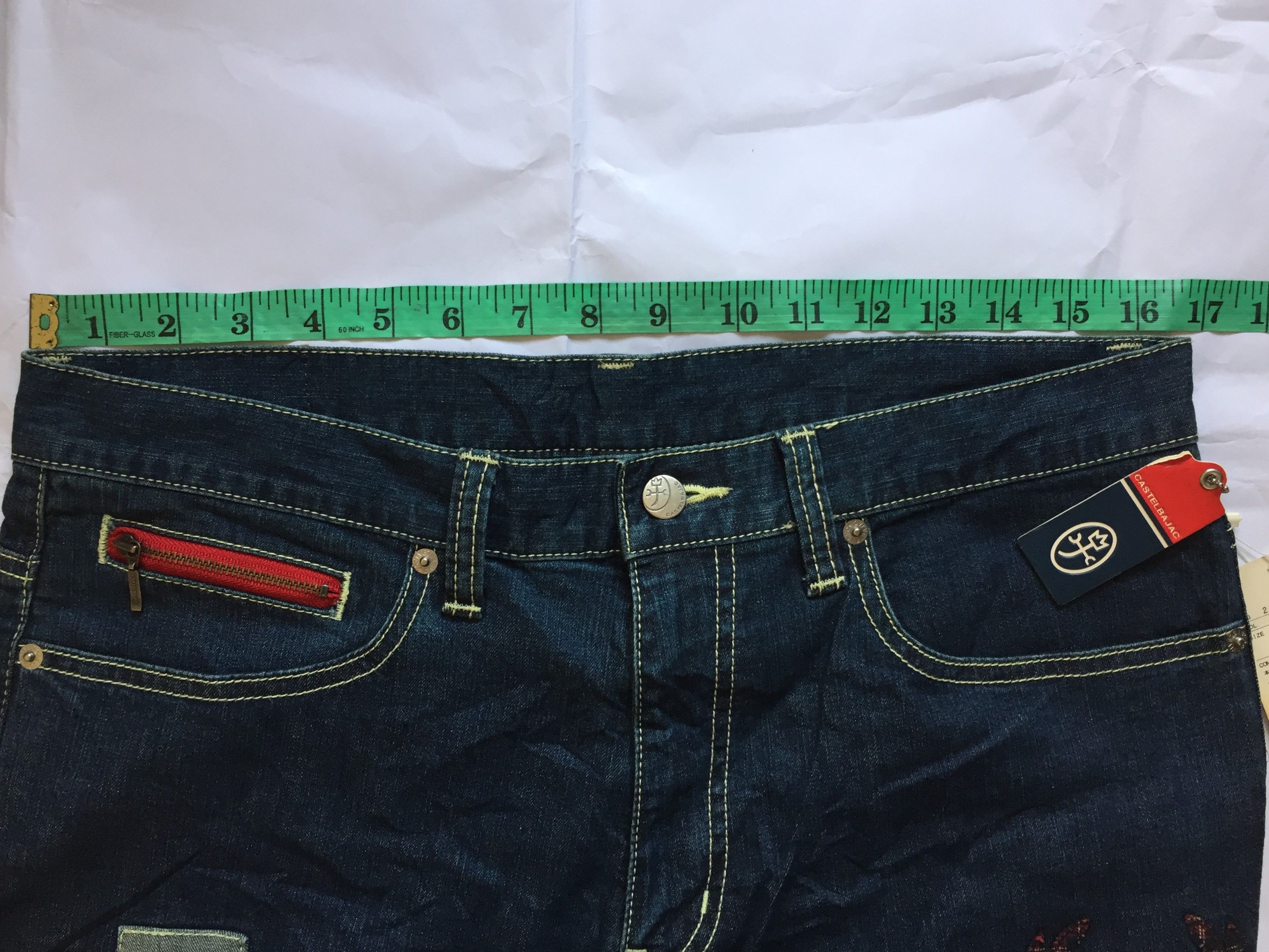 Iceberg NOS 90's Castelbajac Patchwork pants Size US 33 - 12 Thumbnail