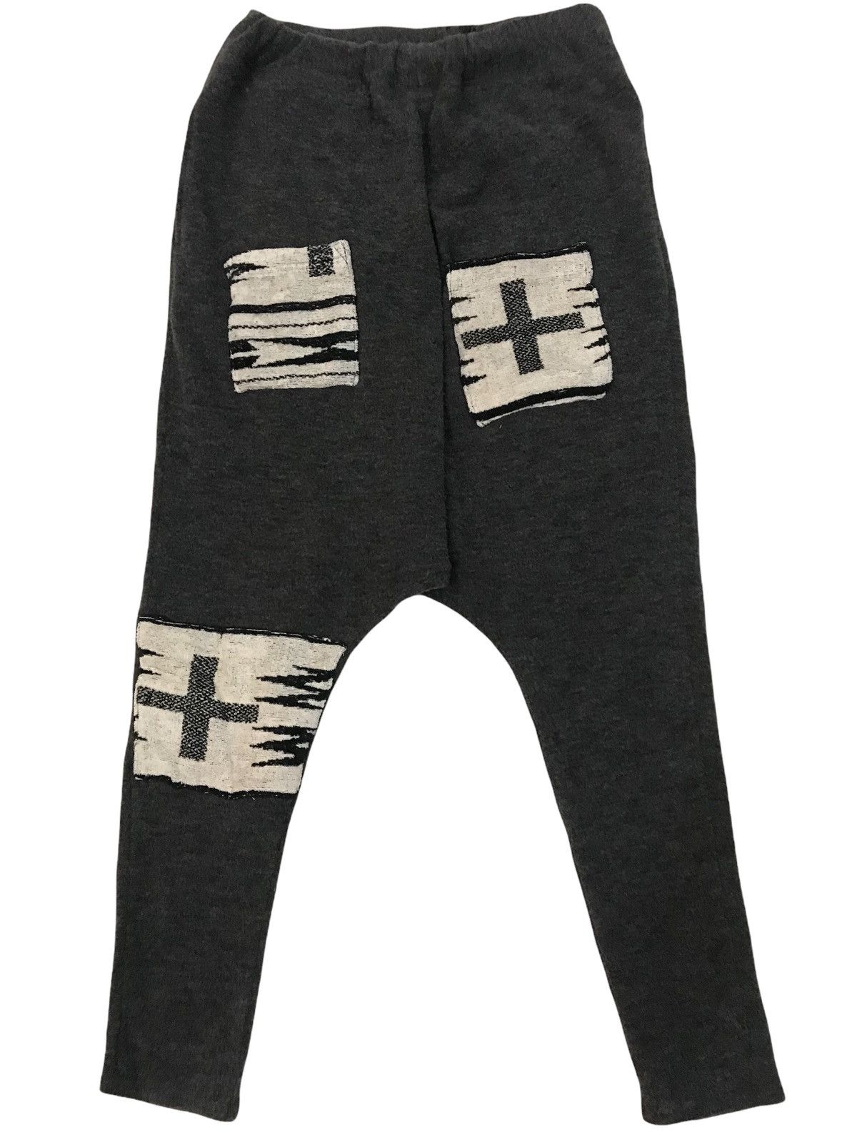 Yohji Yamamoto Yohji Yamamoto dropped cropped high waist pants Size US 30 / EU 46 - 1 Thumbnail