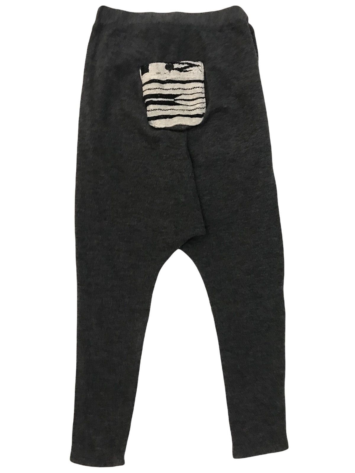 Yohji Yamamoto Yohji Yamamoto dropped cropped high waist pants Size US 30 / EU 46 - 4 Thumbnail