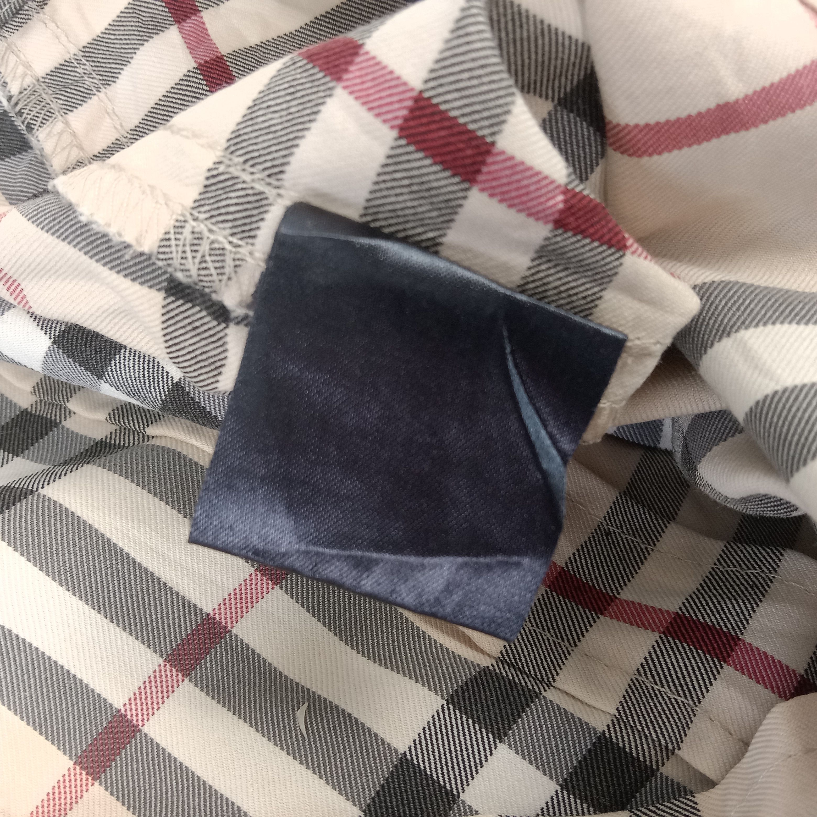 Burberry × Vintage Burberry London Nova Check Shirt Button Up Size M / US 6-8 / IT 42-44 - 6 Thumbnail