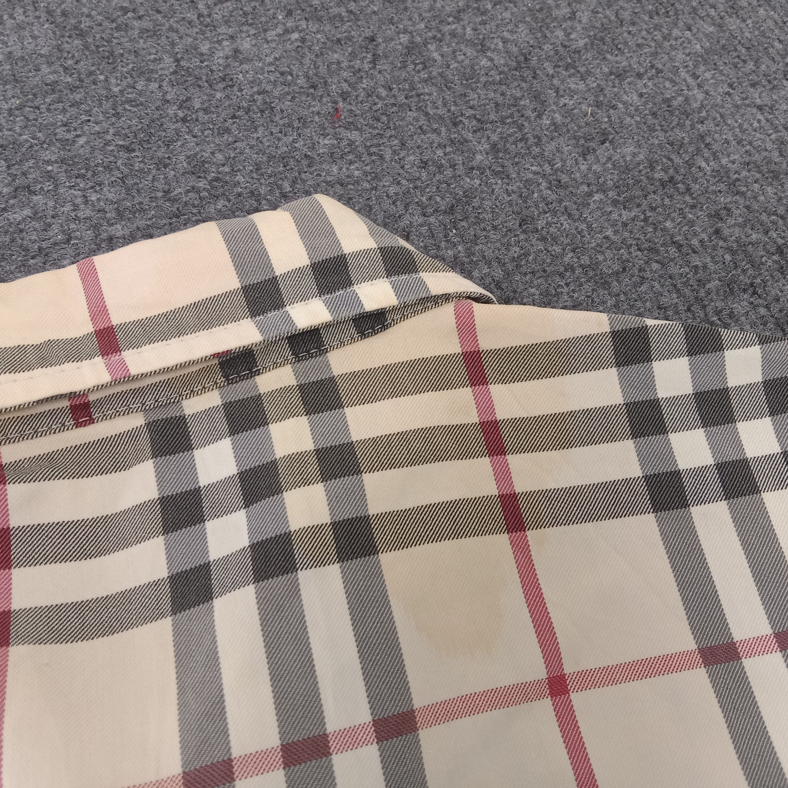 Burberry × Vintage Burberry London Nova Check Shirt Button Up Size M / US 6-8 / IT 42-44 - 8 Thumbnail
