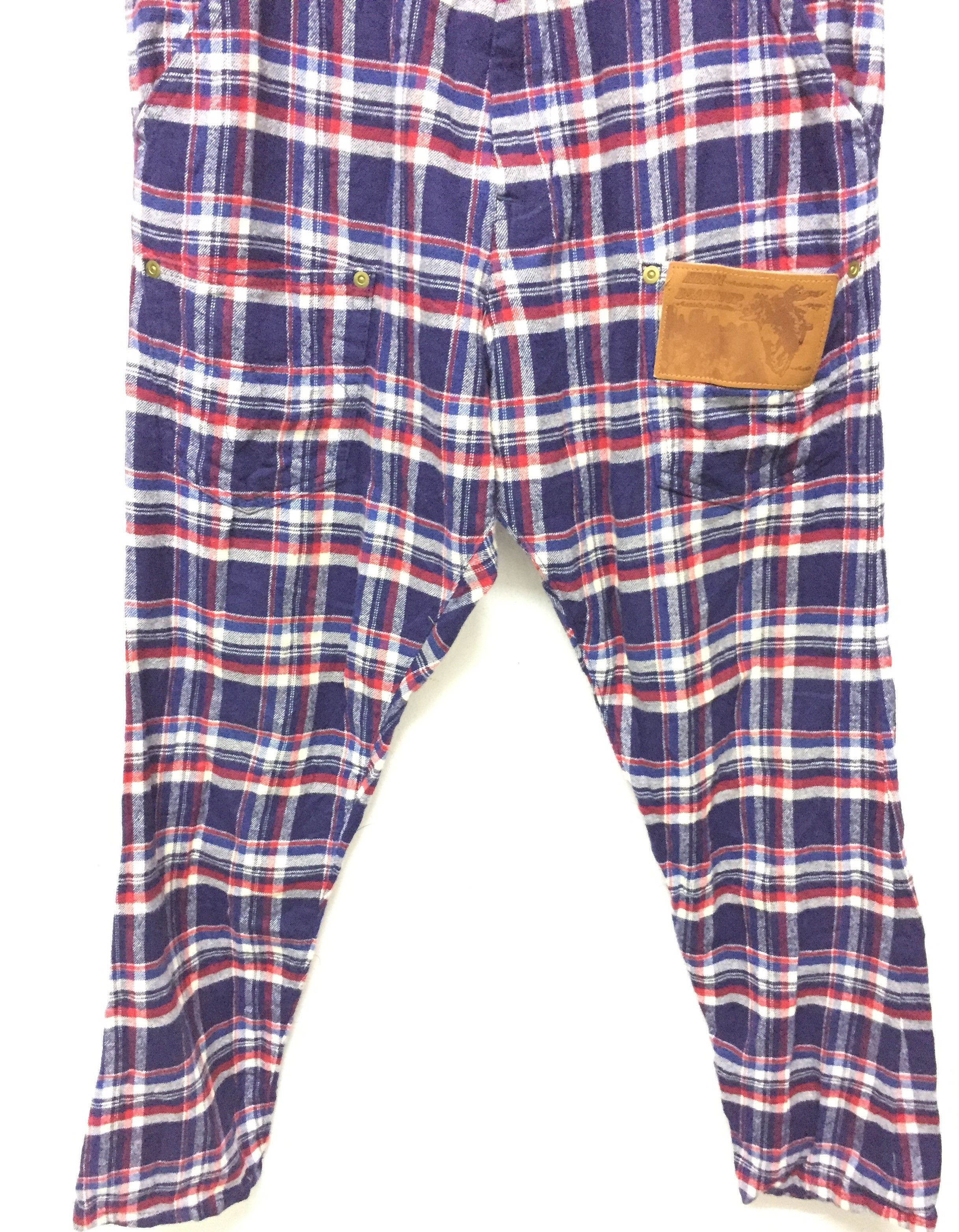 Issey Miyake × Ne-Net × mercibeaucoup ISSEY MIYAKE Mercibeaucoup tartan Drop crotch sarouel pants Size 28" / US 6 / IT 42 - 4 Thumbnail