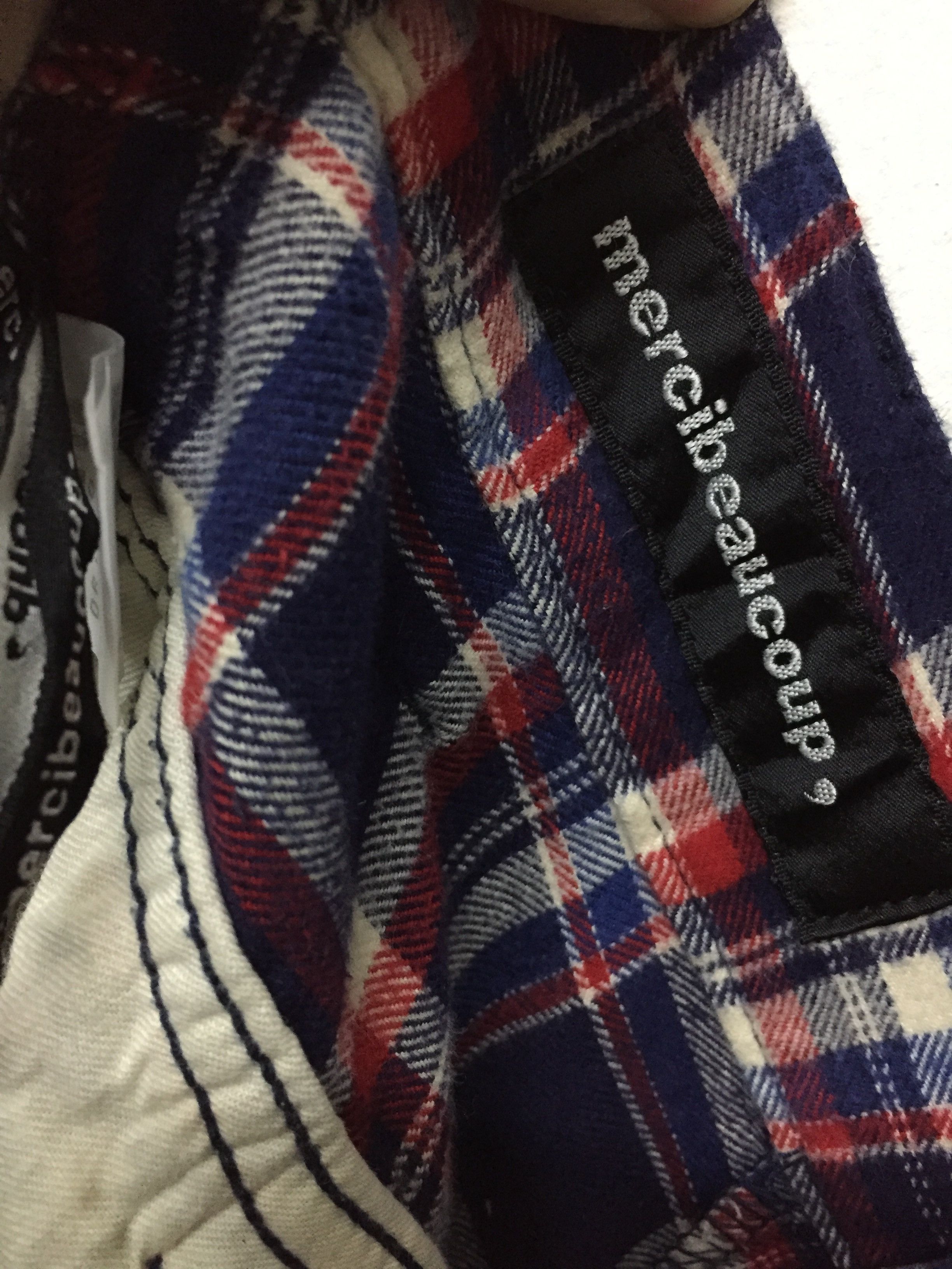 Issey Miyake × Ne-Net × mercibeaucoup ISSEY MIYAKE Mercibeaucoup tartan Drop crotch sarouel pants Size 28" / US 6 / IT 42 - 10 Thumbnail