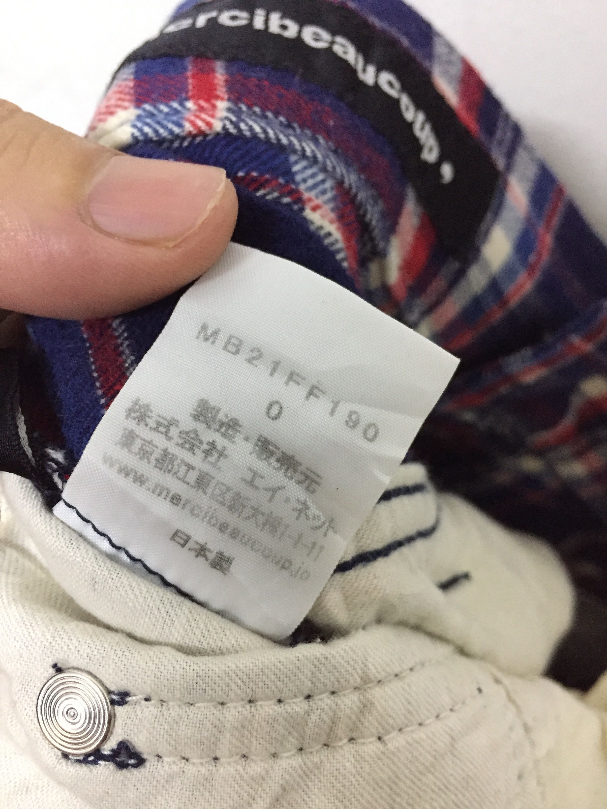 Issey Miyake × Ne-Net × mercibeaucoup ISSEY MIYAKE Mercibeaucoup tartan Drop crotch sarouel pants Size 28" / US 6 / IT 42 - 11 Thumbnail