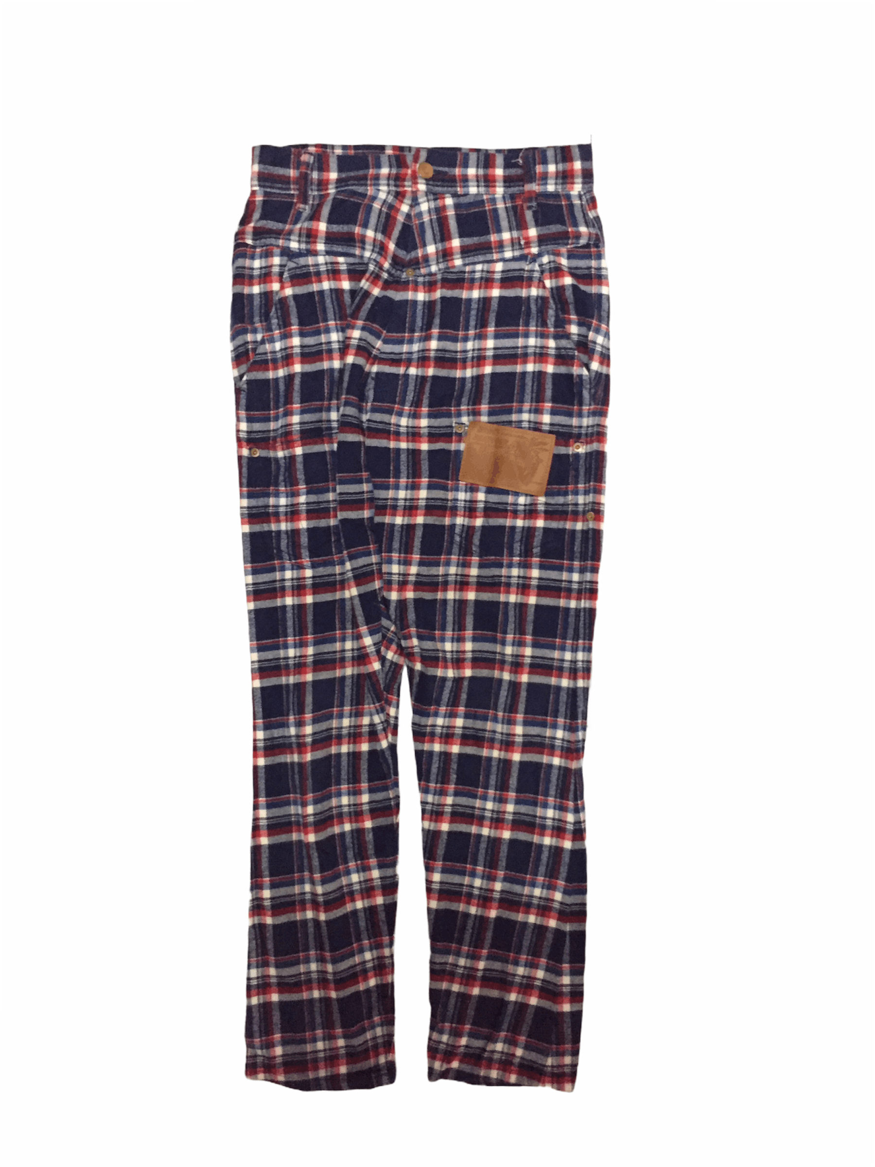 Issey Miyake × Ne-Net × mercibeaucoup ISSEY MIYAKE Mercibeaucoup tartan Drop crotch sarouel pants Size 28" / US 6 / IT 42 - 1 Thumbnail