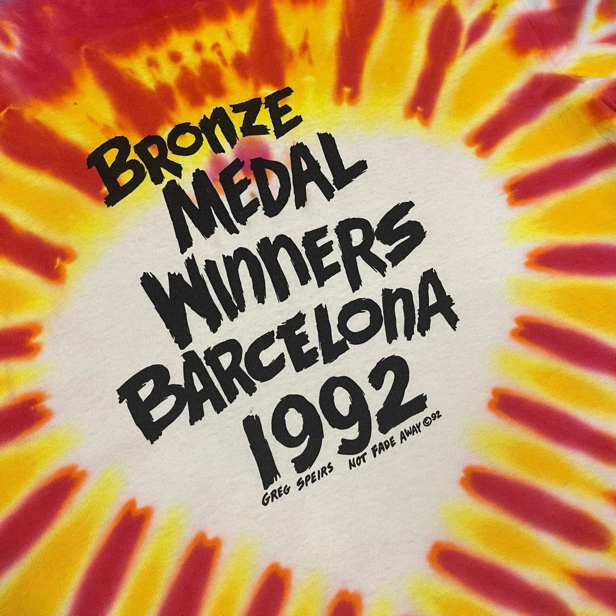 Vintage 92 Grateful Dead Lithuania Olympics Tee Size US L / EU 52-54 / 3 - 5 Thumbnail