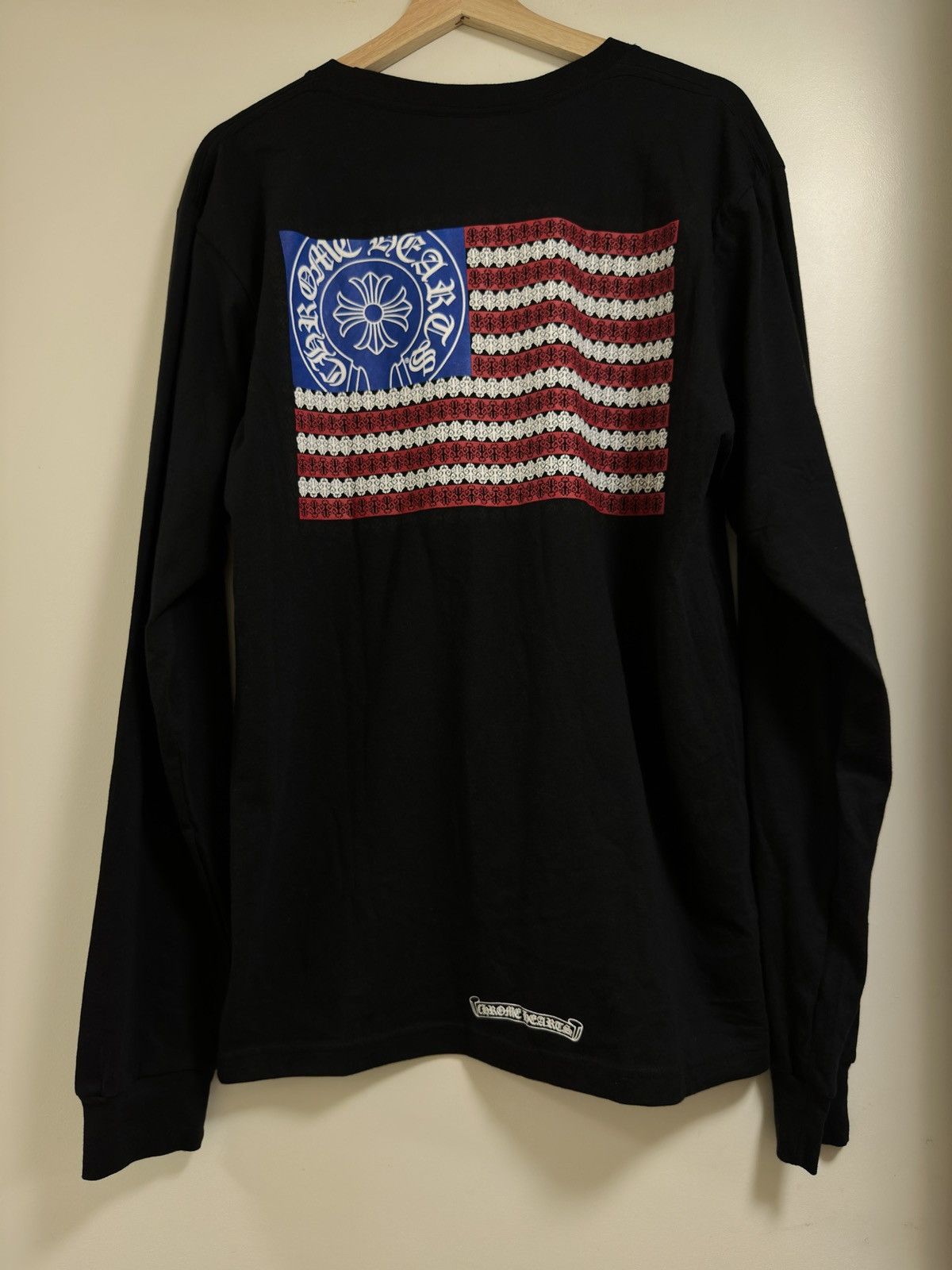 Chrome Hearts Chrome Hearts American Flag Long sleeve | Grailed