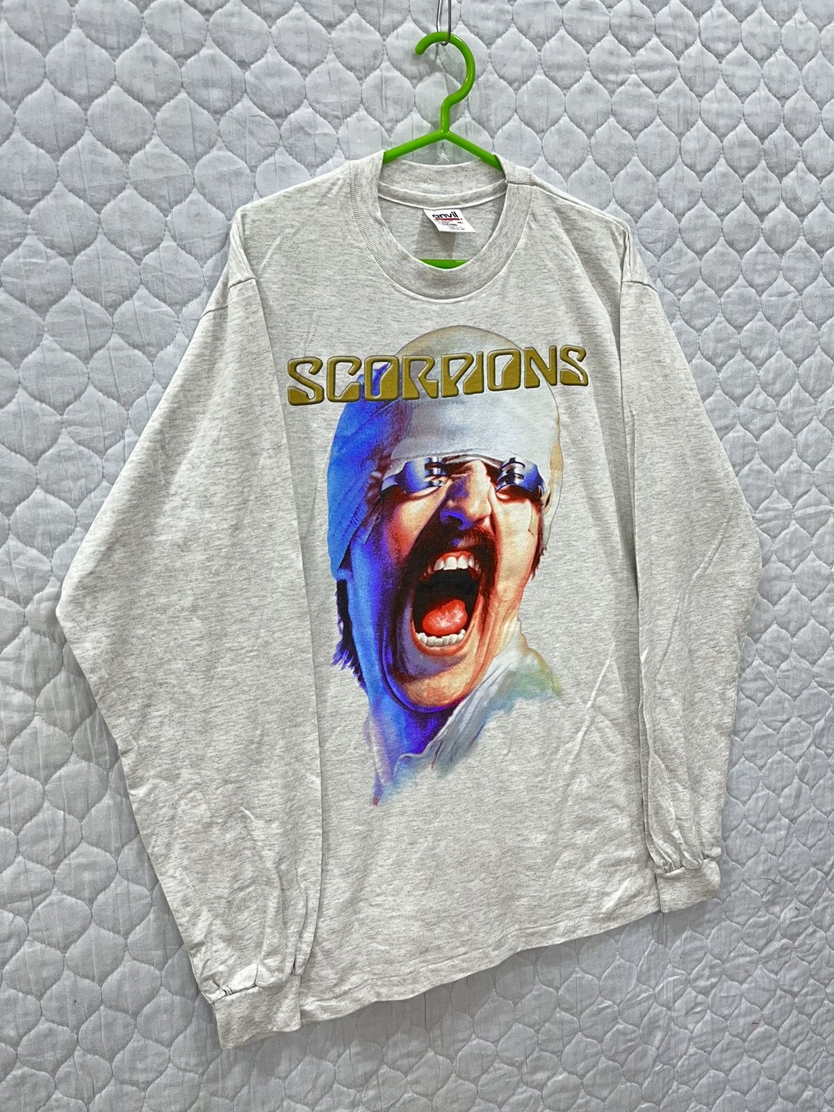 Band Tees E. VINTAGE SCORPIONS LONG SLEEVE TSHIRT Size US M / EU 48-50 / 2 - 2 Thumbnail