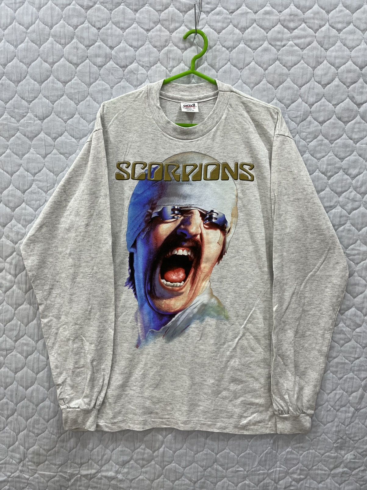 Band Tees E. VINTAGE SCORPIONS LONG SLEEVE TSHIRT Size US M / EU 48-50 / 2 - 1 Thumbnail