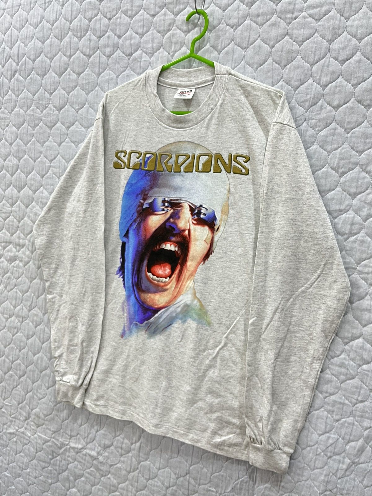 Band Tees E. VINTAGE SCORPIONS LONG SLEEVE TSHIRT Size US M / EU 48-50 / 2 - 3 Thumbnail