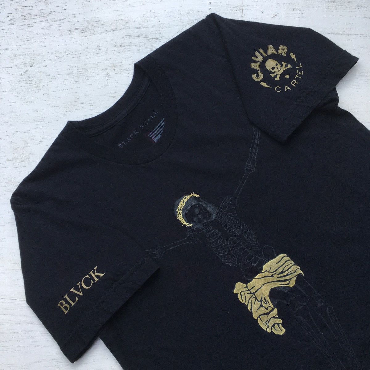 Black Scale BLACK SCALE x CAVIAR CARTEL T-SHIRT Size US S / EU 44-46 / 1 - 2 Thumbnail