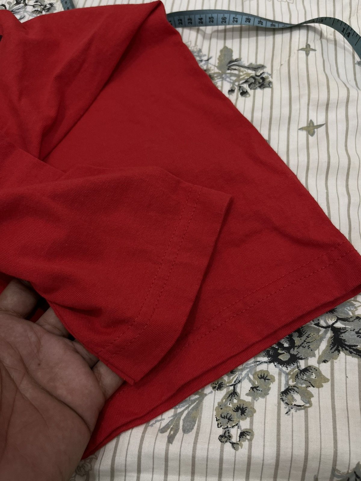 Band Tees × Vintage E. VINTAGE PEARL JAM RED TSHIRT Size US S / EU 44-46 / 1 - 7 Thumbnail