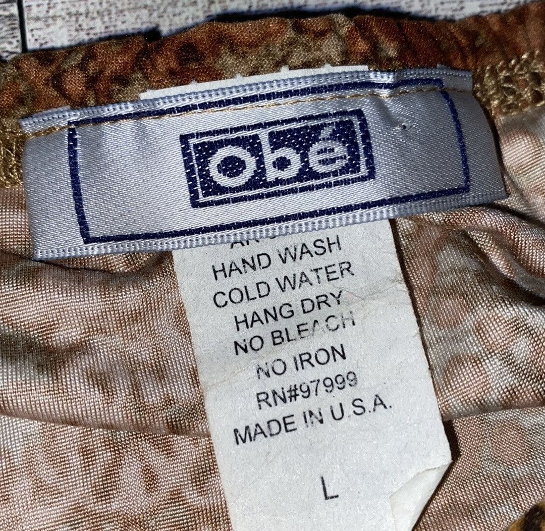 Vintage Obe, VTG, Multi-Pattern, Asymmetrical, Midi Skirt Size 30" / US 8 / IT 44 - 9 Thumbnail