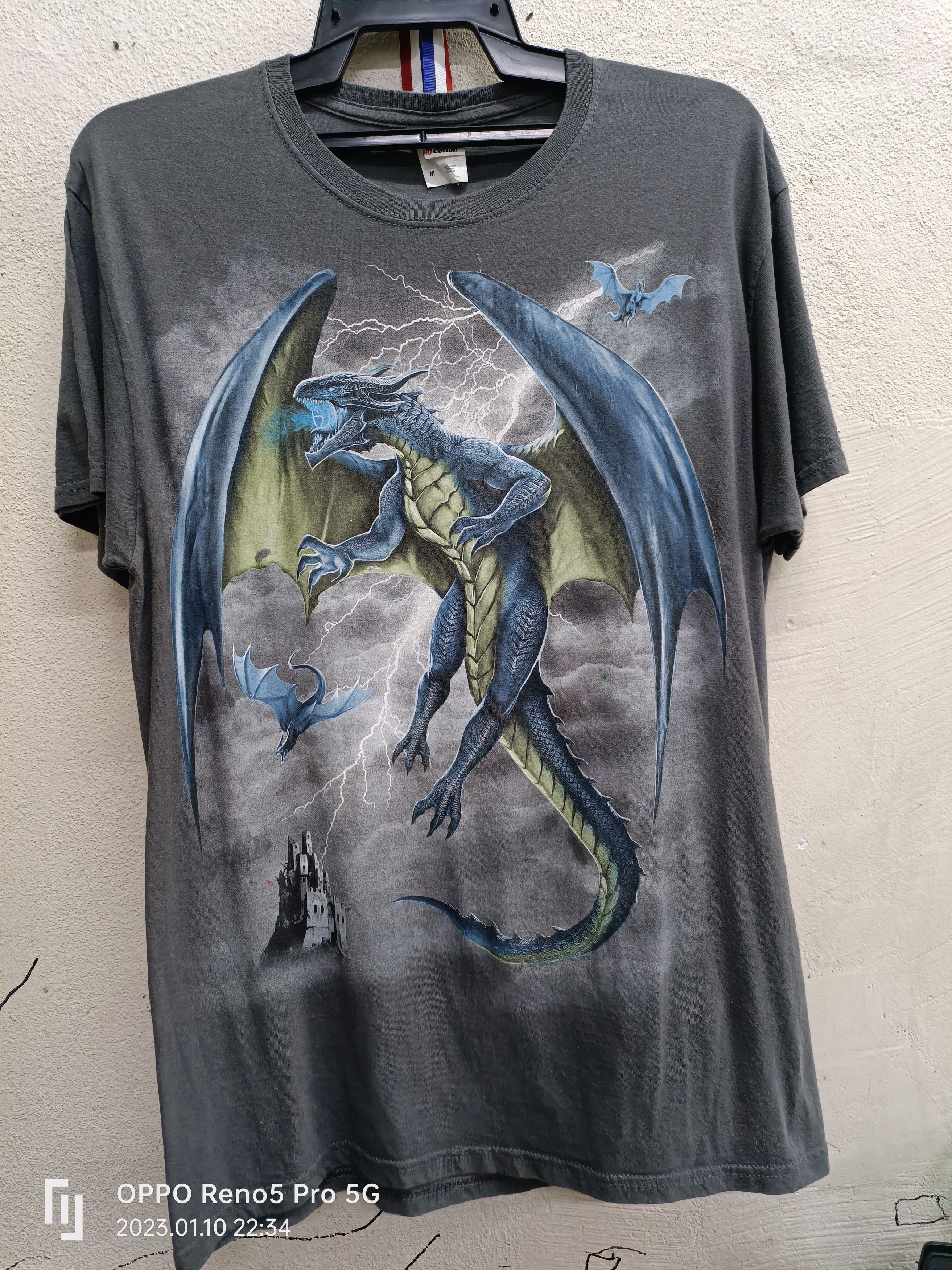 Dragonfly × Japanese Brand × Vintage Vintage Dragon Fly Full Print Size US M / EU 48-50 / 2 - 1 Thumbnail