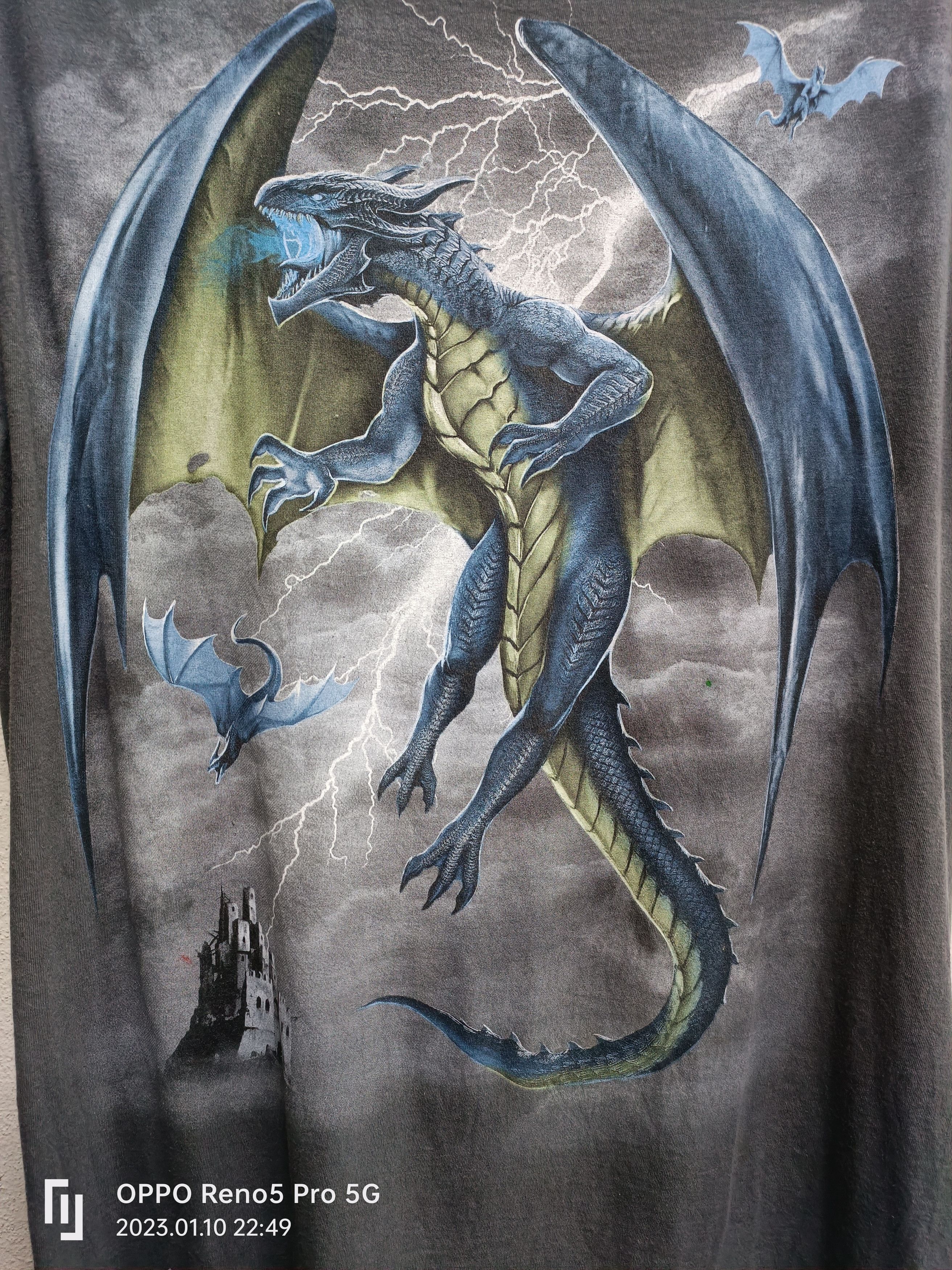 Dragonfly × Japanese Brand × Vintage Vintage Dragon Fly Full Print Size US M / EU 48-50 / 2 - 4 Thumbnail