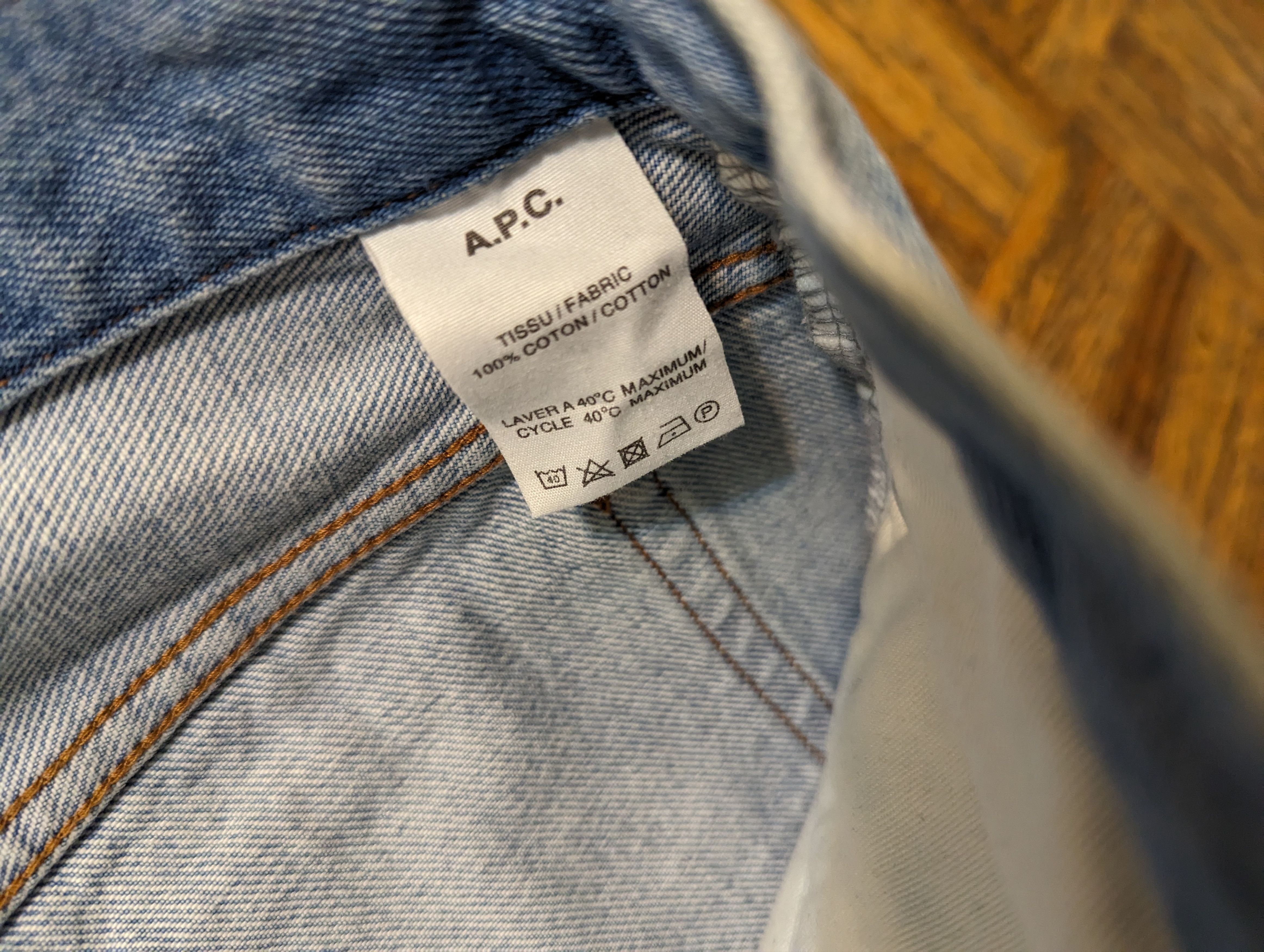 A.P.C. Selvedge jeans Size US 30 / EU 46 - 7 Thumbnail
