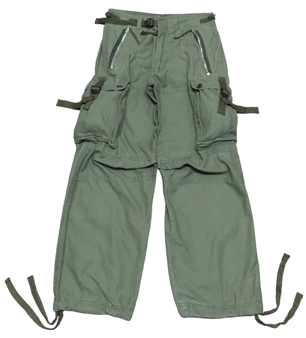 14th Addiction Rare Vintage Japanese Brand Boranthya Cargo Pants 1990s Size US 32 / EU 48 - 1 Thumbnail