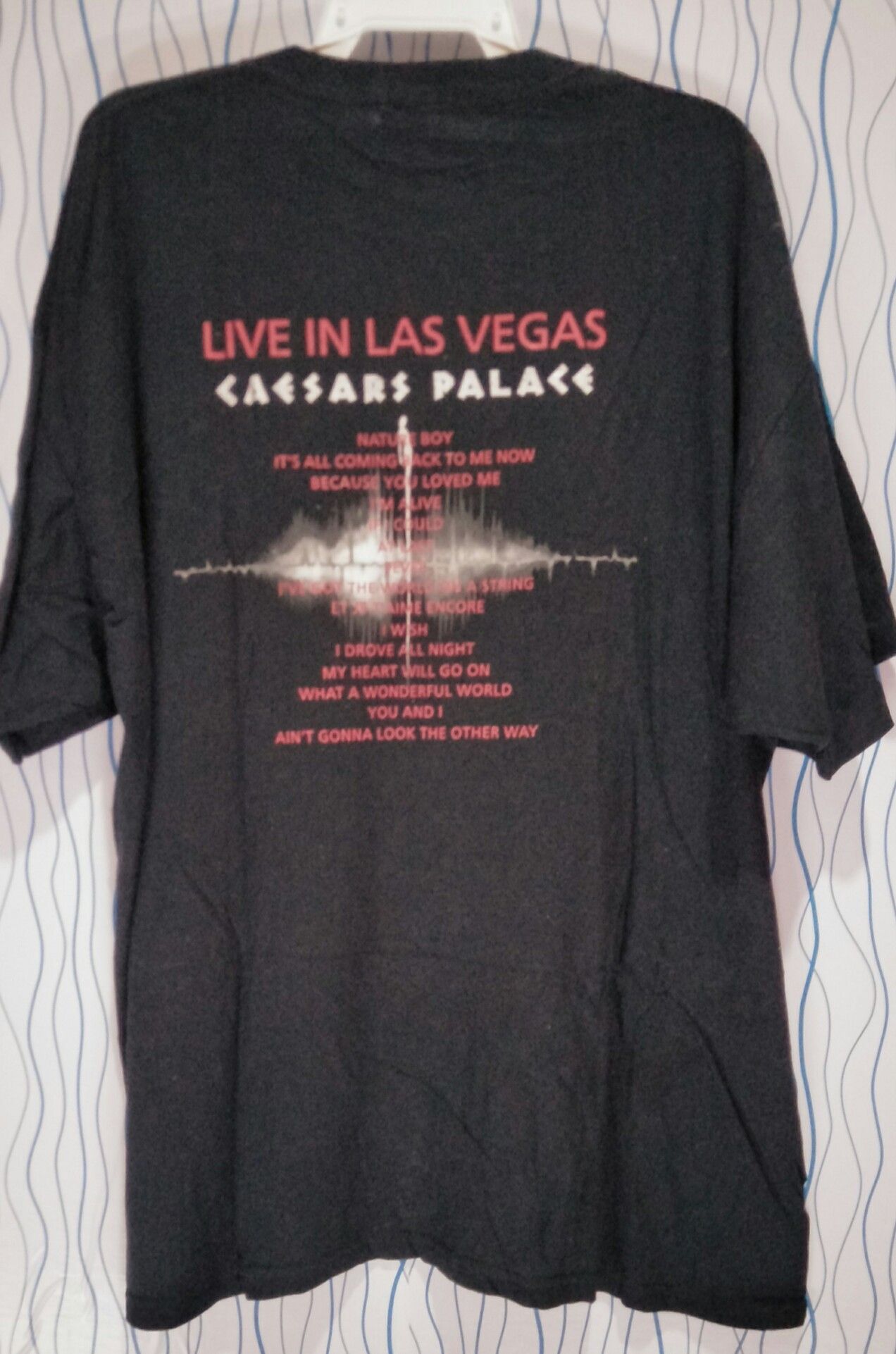 Band Tees Celine Dion live in Live Vegas Tshirt Size US XXL / EU 58 / 5 - 3 Thumbnail