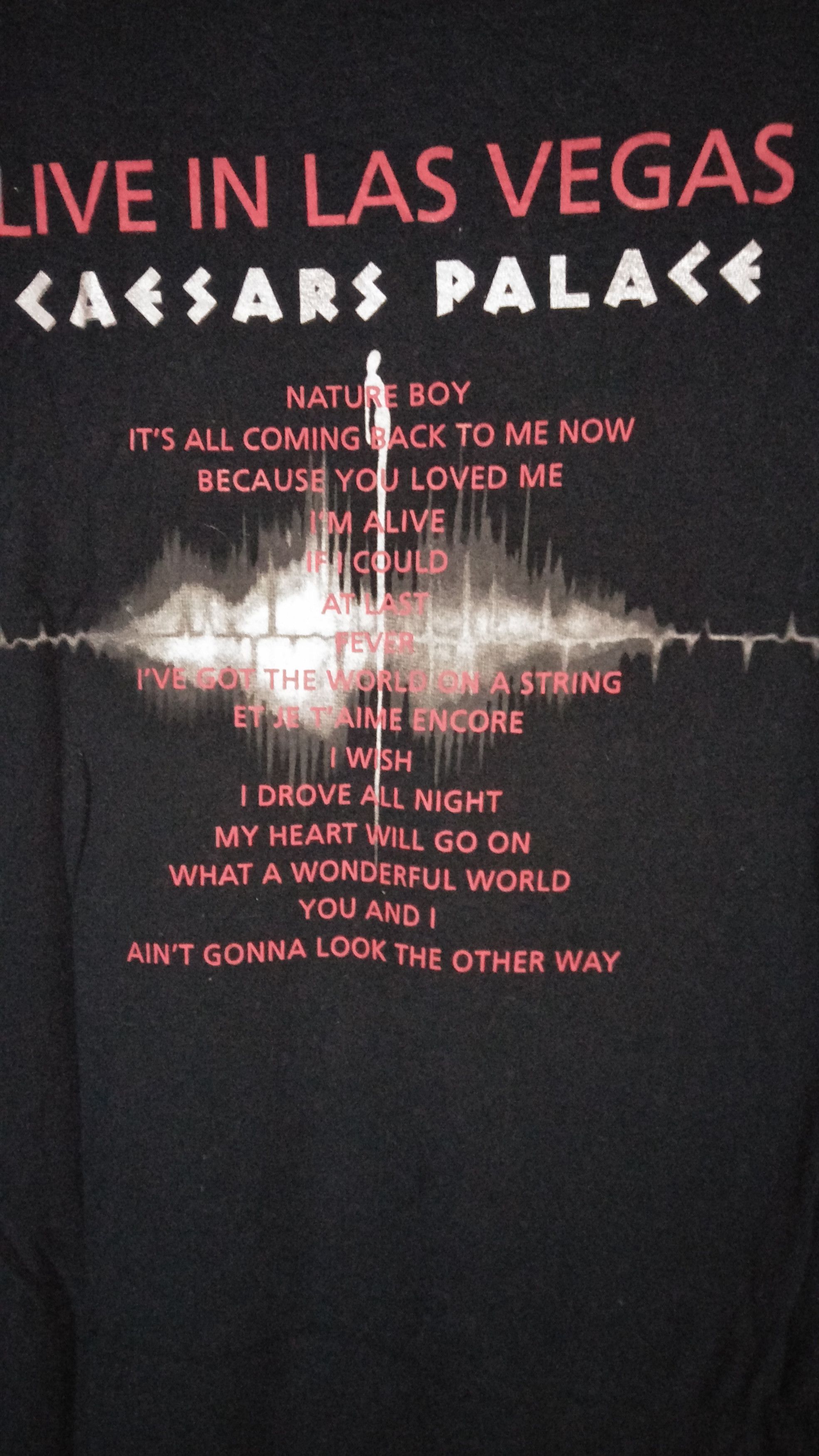 Band Tees Celine Dion live in Live Vegas Tshirt Size US XXL / EU 58 / 5 - 4 Thumbnail