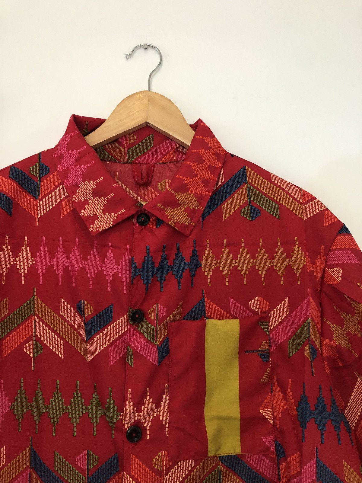 Chorley × Handmade Chorley batik all over print Indonesian bowing shirt Size US L / EU 52-54 / 3 - 4 Thumbnail