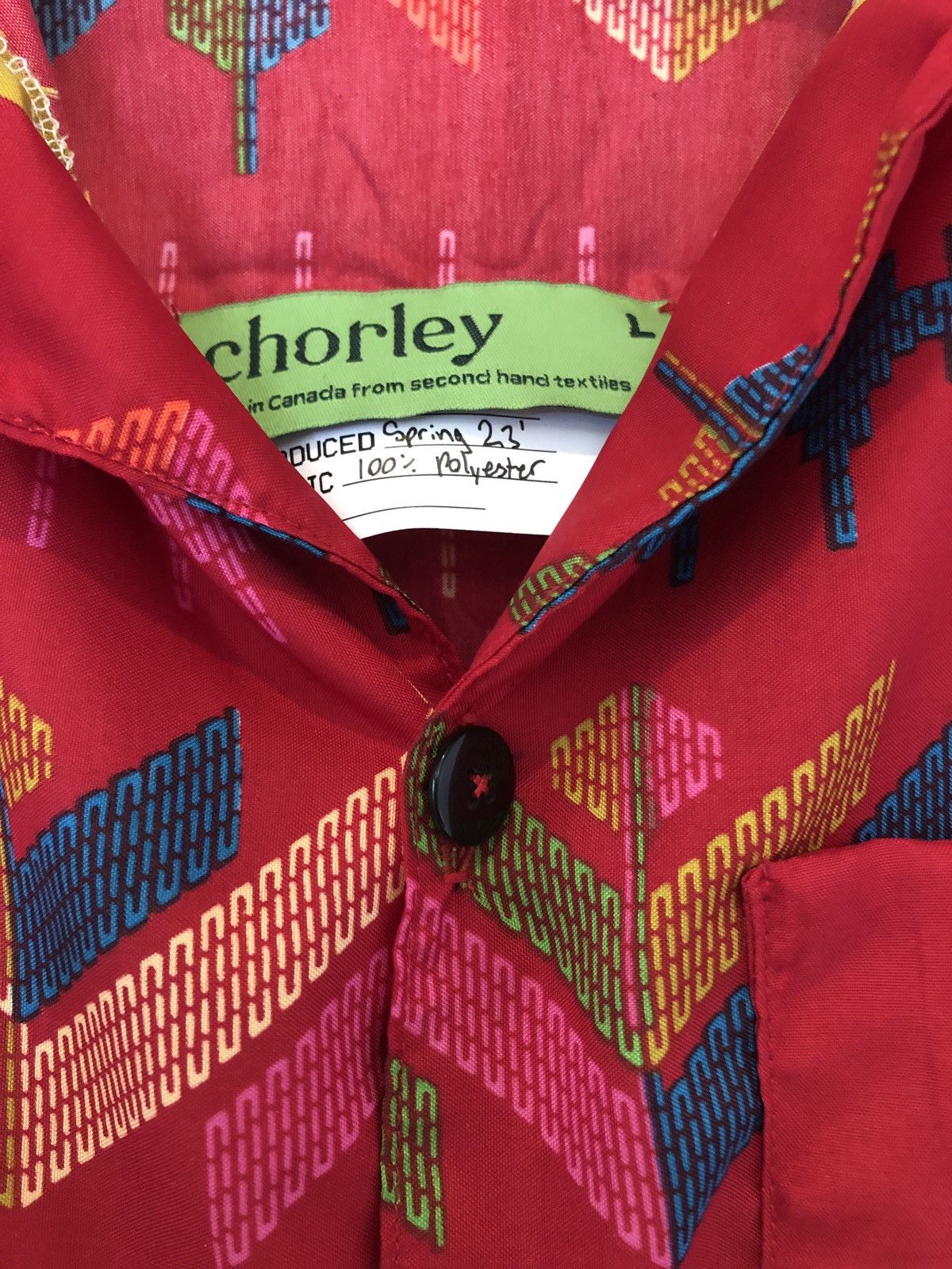 Chorley × Handmade Chorley batik all over print Indonesian bowing shirt Size US L / EU 52-54 / 3 - 5 Thumbnail