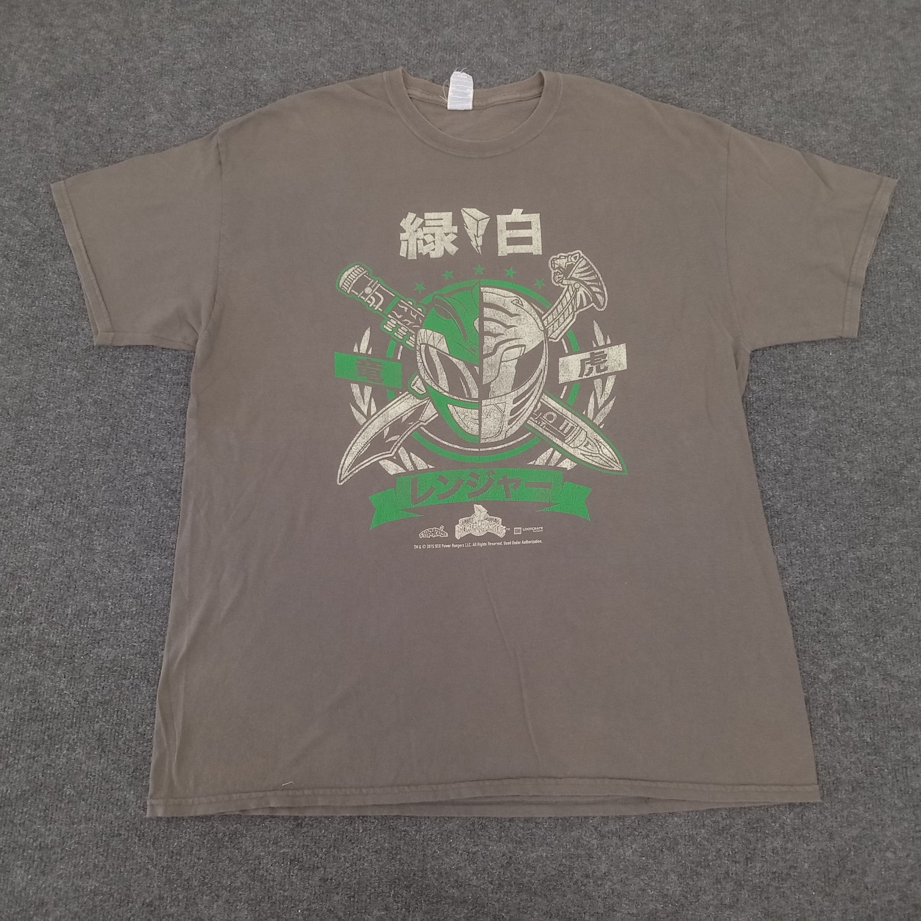 Power Rangers Japanese American TV Series Tshirt