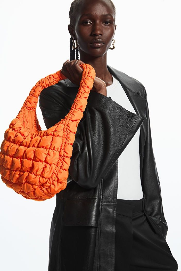 New COS quilted popular mini bag