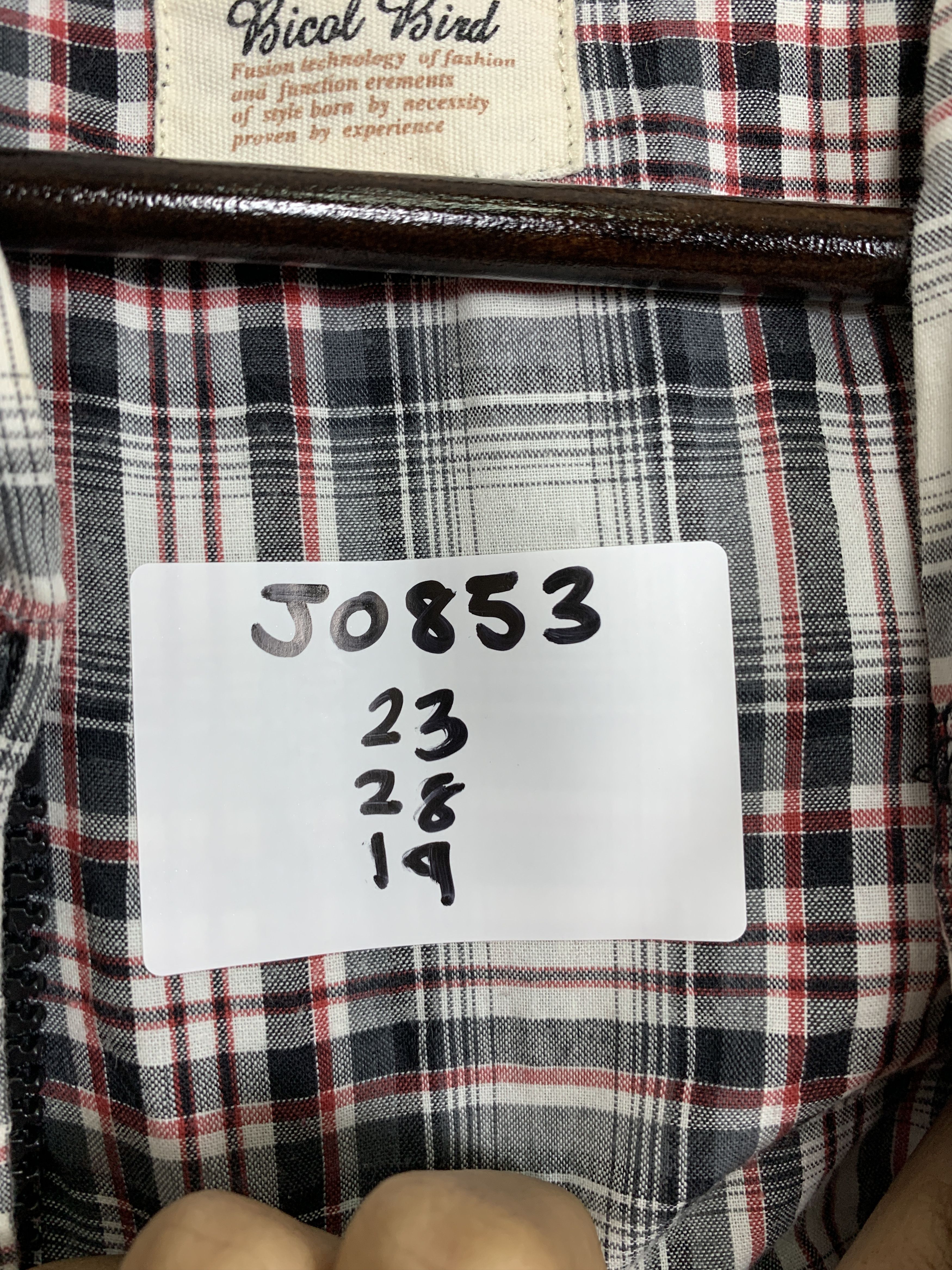Flannel × Japanese Brand × Lumberjack Vintage BICOL BLIND Cotton Checkered Zip UP Hoodie Jacket Size US M / EU 48-50 / 2 - 15 Thumbnail