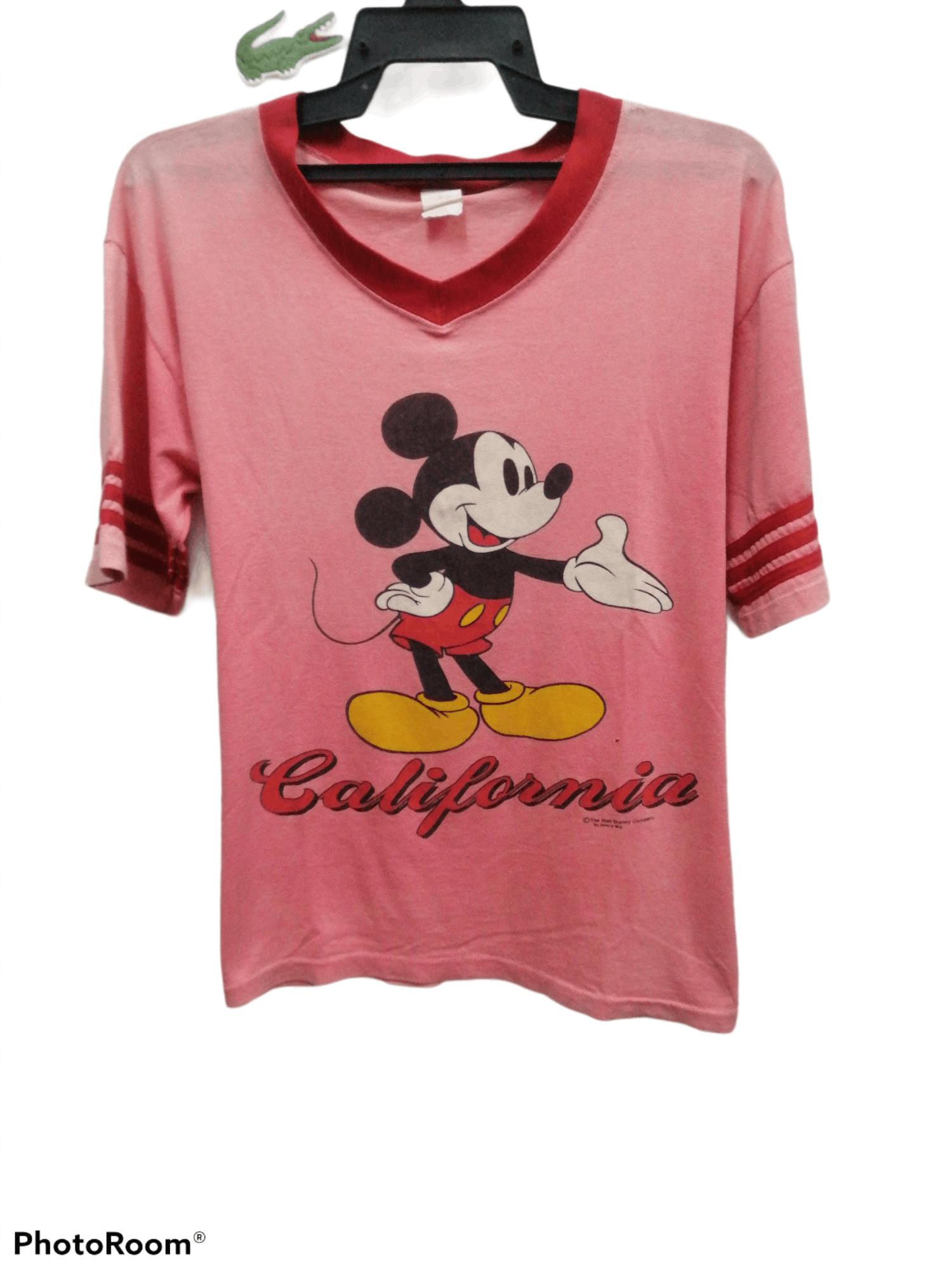 image of Disney x Mickey Mouse California in Light Red, Men's (Size XL)