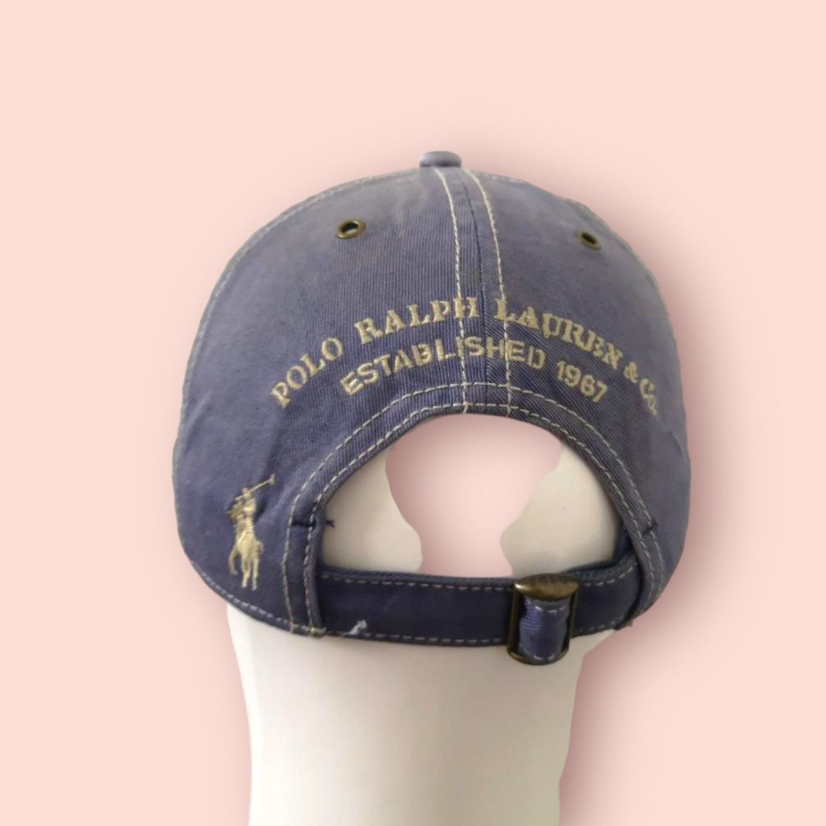 Polo Ralph Lauren × Ralph Lauren × Vintage VINTAGE POLO RALPH LAUREN & CO STRAP BACK CAP Size ONE SIZE - 5 Thumbnail
