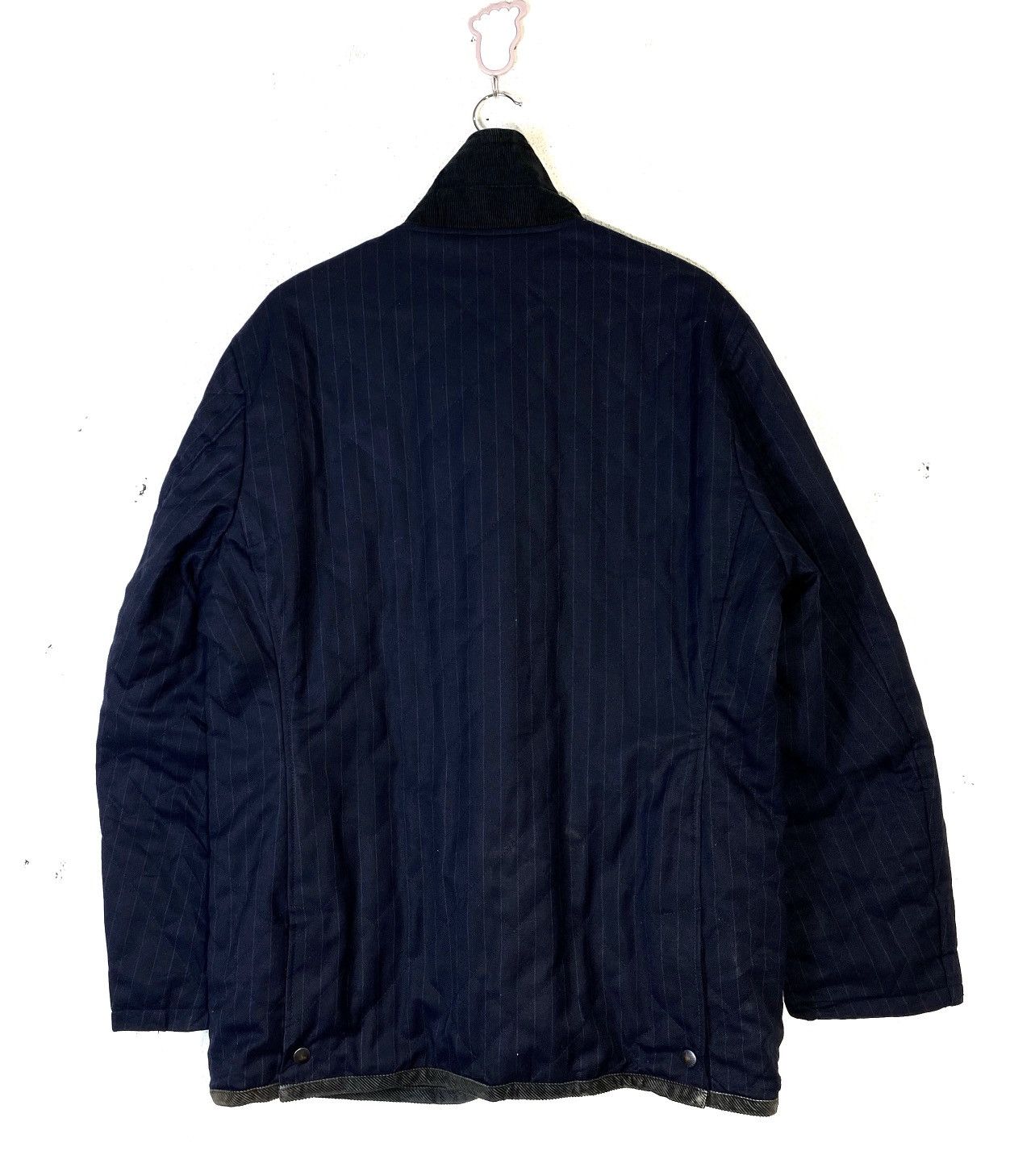 Katharine Hamnett London Vintage KATHARINE HAMNETT Hickory Quilted Reversible Jacket Size US L / EU 52-54 / 3 - 5 Thumbnail