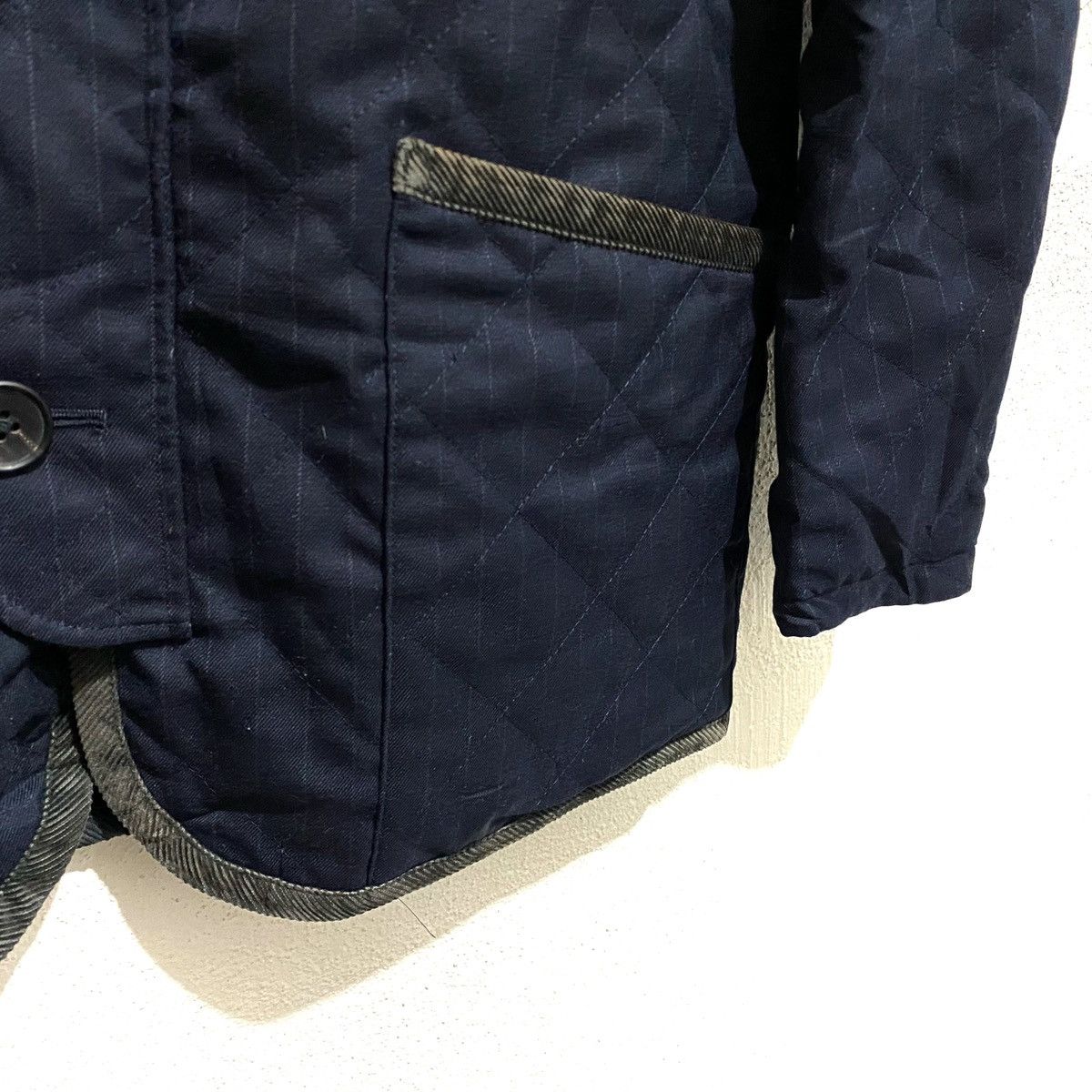 Katharine Hamnett London Vintage KATHARINE HAMNETT Hickory Quilted Reversible Jacket Size US L / EU 52-54 / 3 - 3 Thumbnail