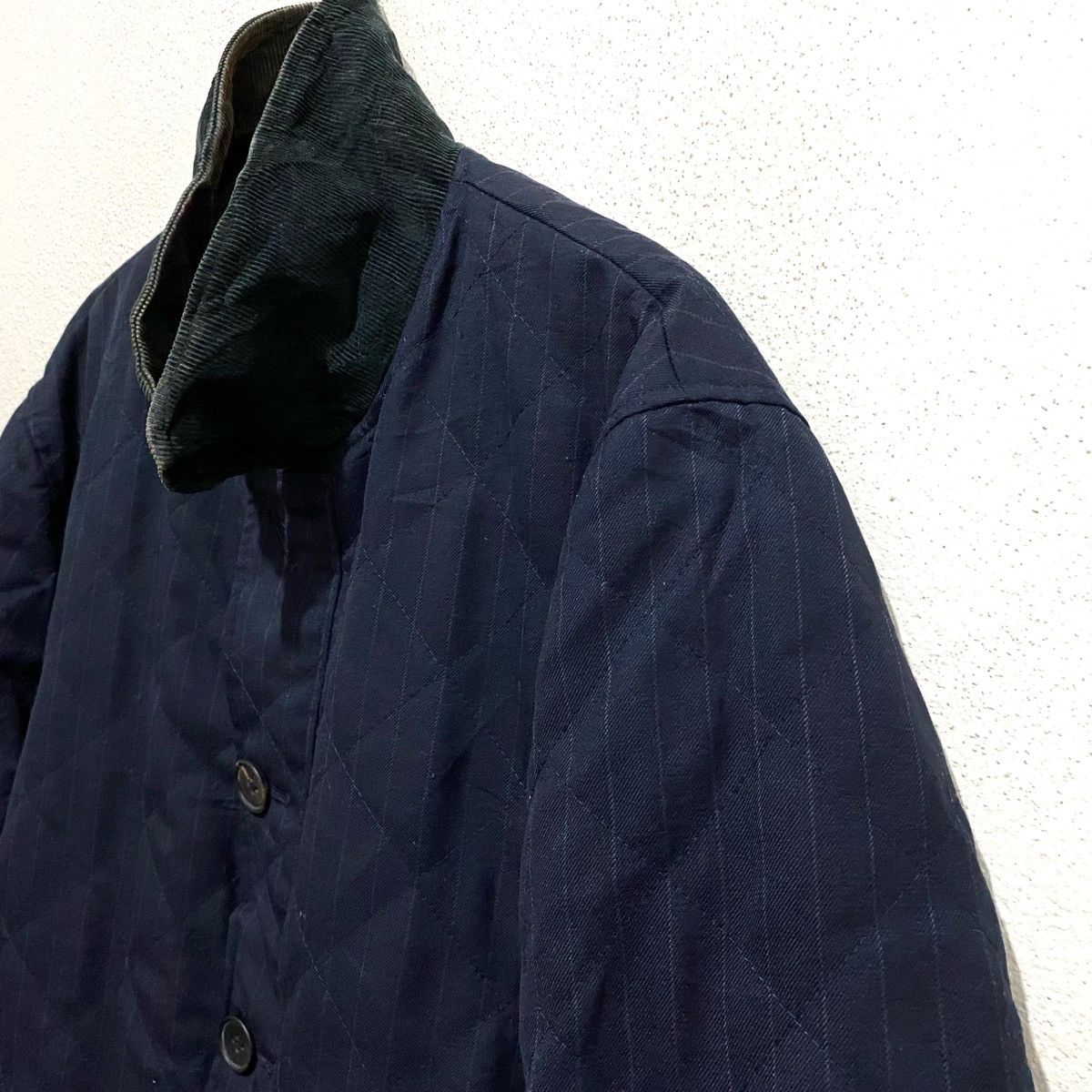 Katharine Hamnett London Vintage KATHARINE HAMNETT Hickory Quilted Reversible Jacket Size US L / EU 52-54 / 3 - 2 Thumbnail