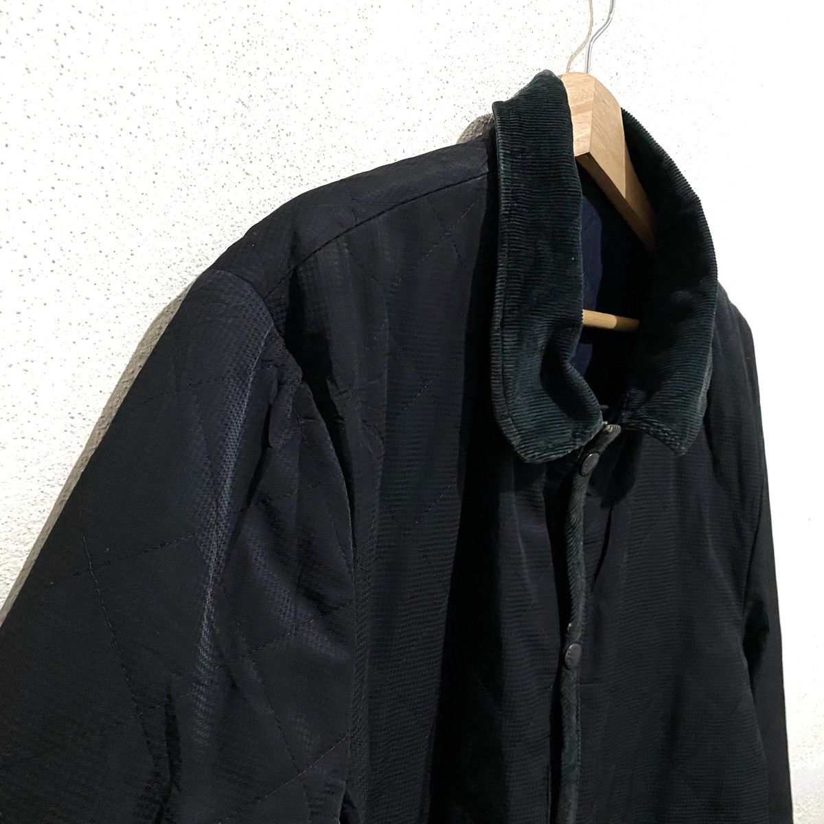Katharine Hamnett London Vintage KATHARINE HAMNETT Hickory Quilted Reversible Jacket Size US L / EU 52-54 / 3 - 9 Thumbnail